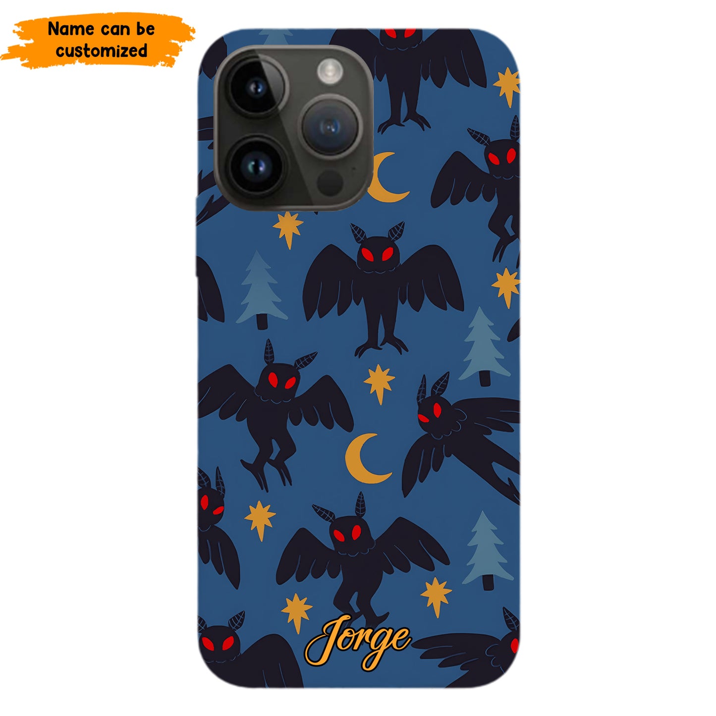 Cryptid Cutie – Personalized Mothman Phone Case