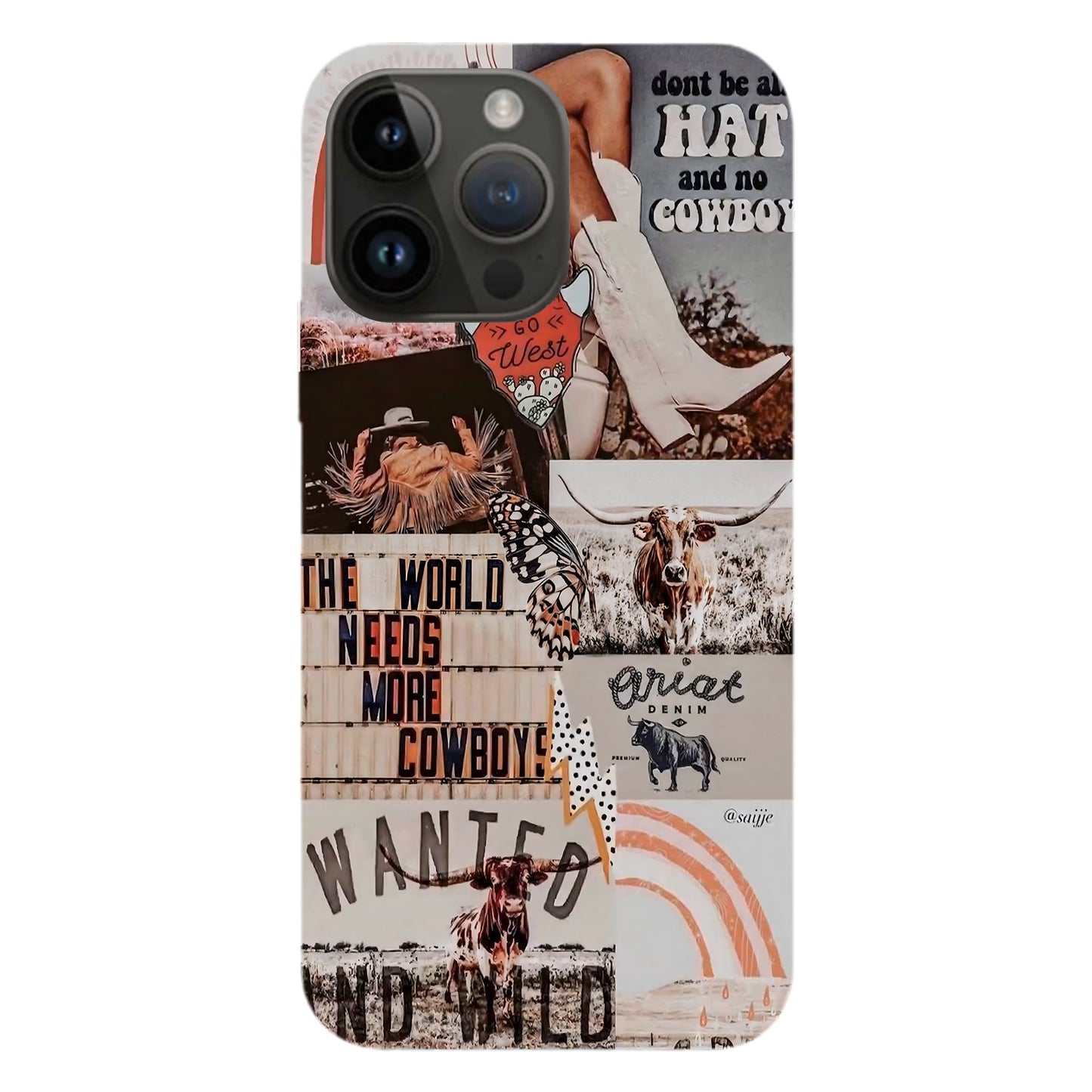 Wild West Spirit – Soft Western Aesthetic Phone Case