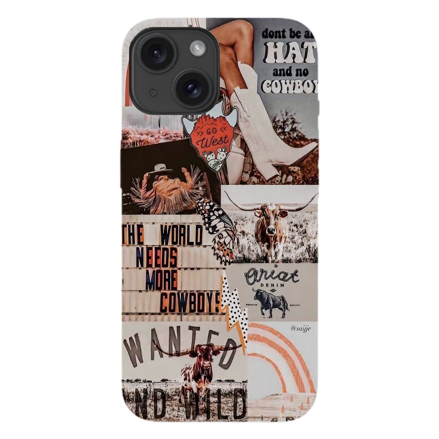Wild West Spirit – Soft Western Aesthetic Phone Case