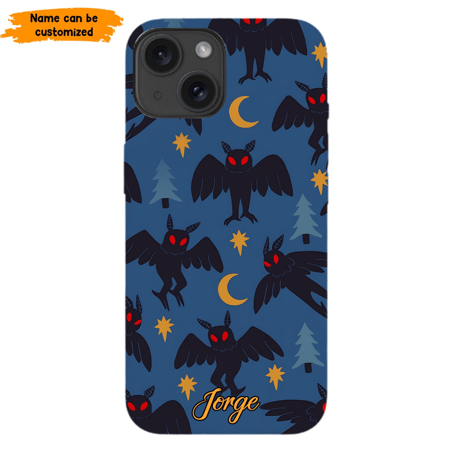Cryptid Cutie – Personalized Mothman Phone Case