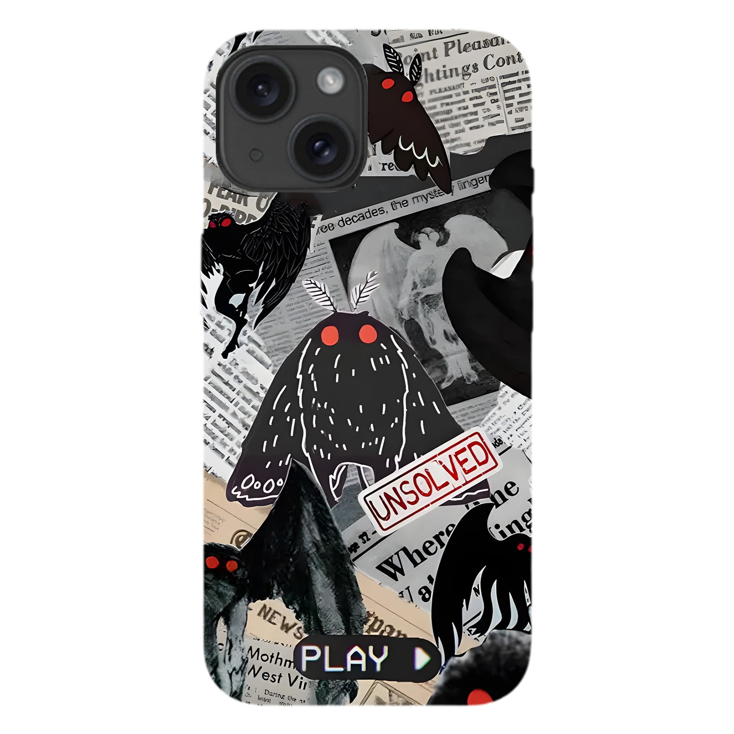 Mothman “Unsolved” Phone Case