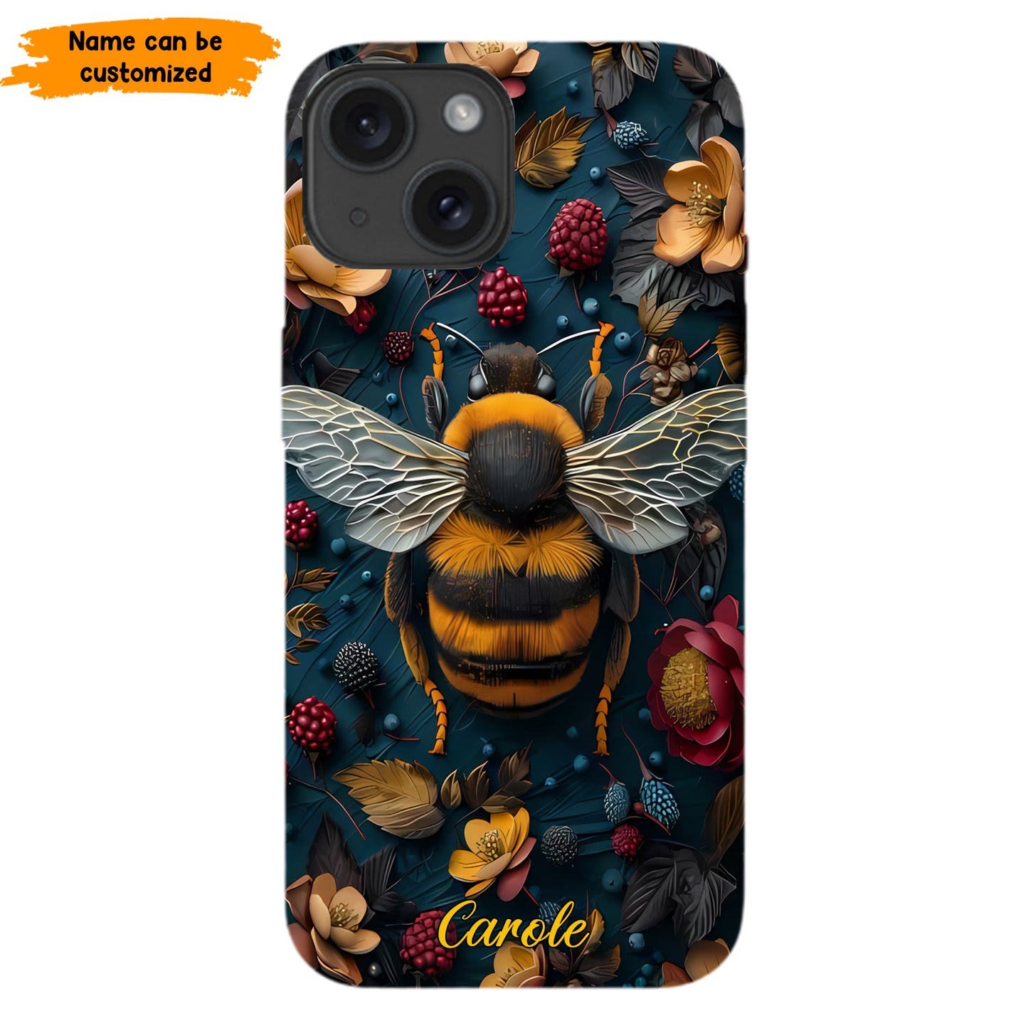 Bee & Floral Phone Case Phone Case