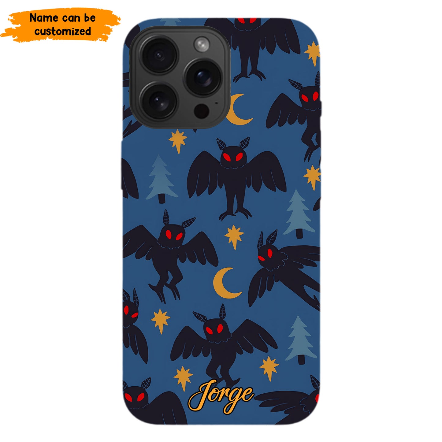 Cryptid Cutie – Personalized Mothman Phone Case