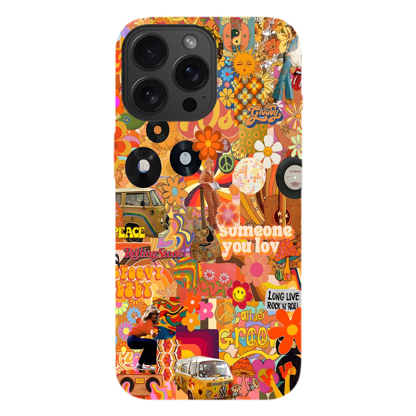 Groovy – 70s Retro Vibes Phone Case