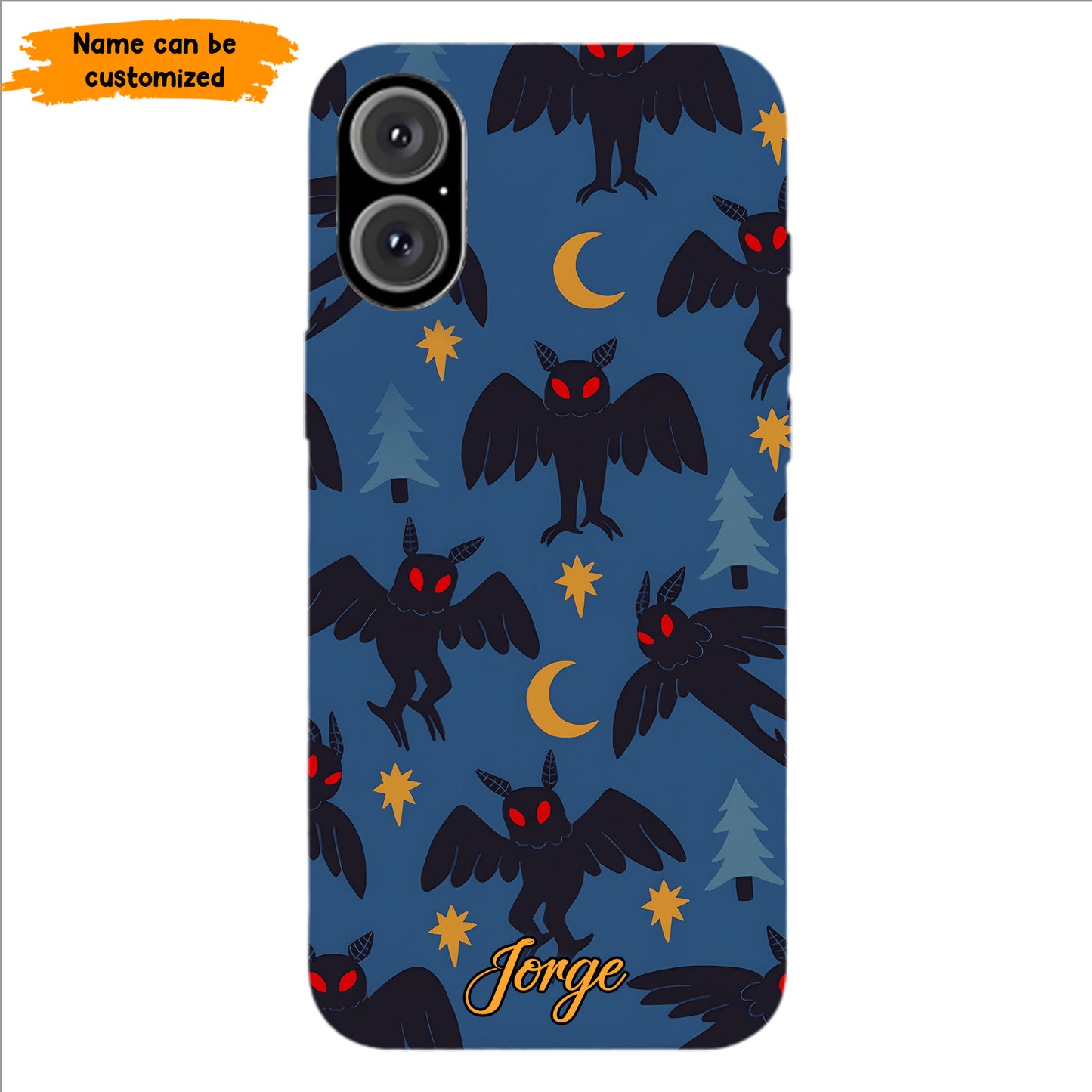 Cryptid Cutie – Personalized Mothman Phone Case