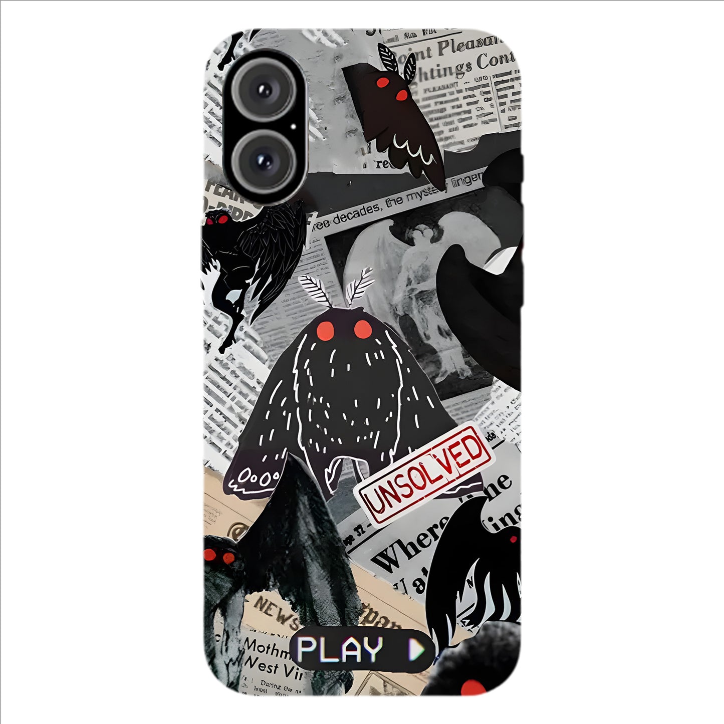 Mothman “Unsolved” Phone Case