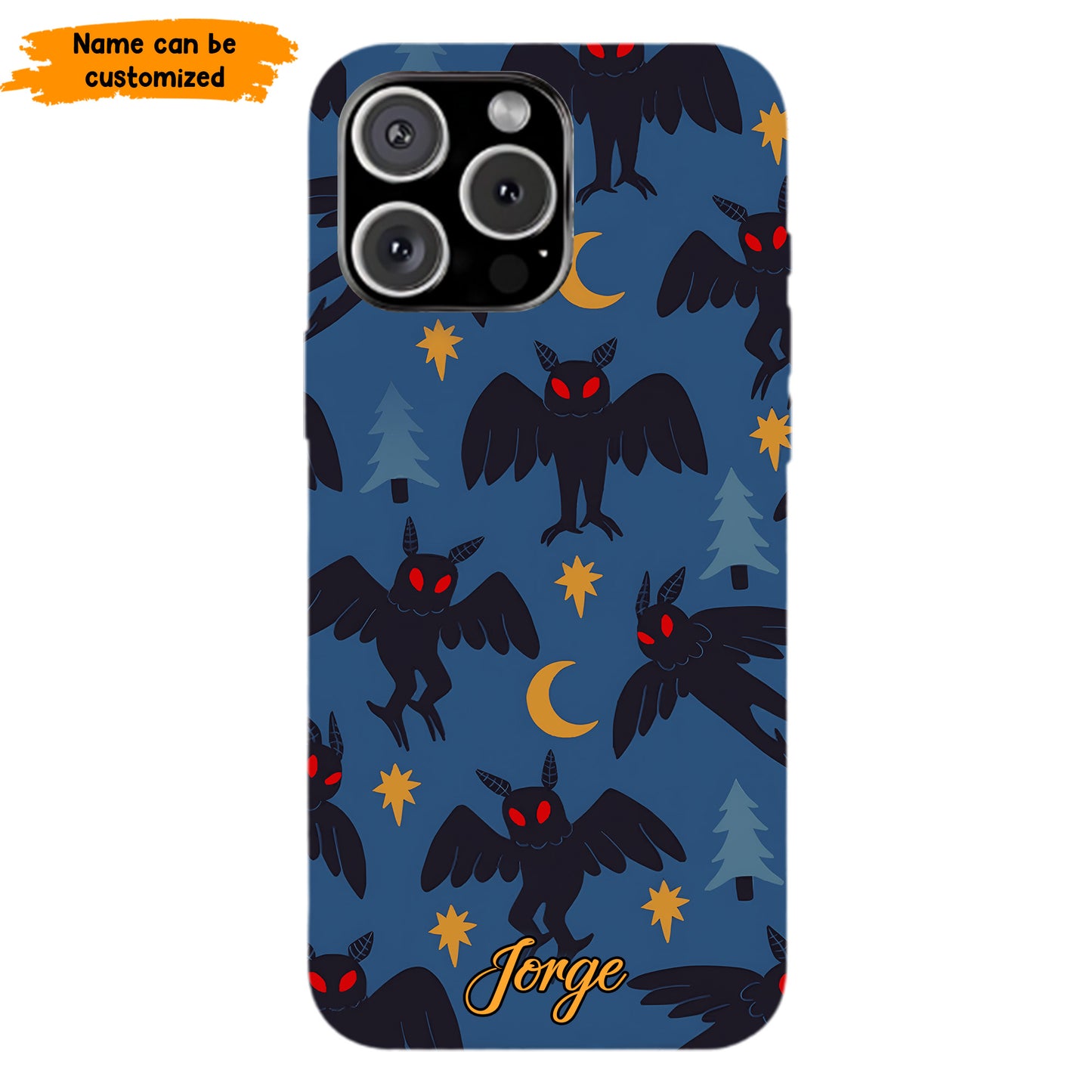Cryptid Cutie – Personalized Mothman Phone Case
