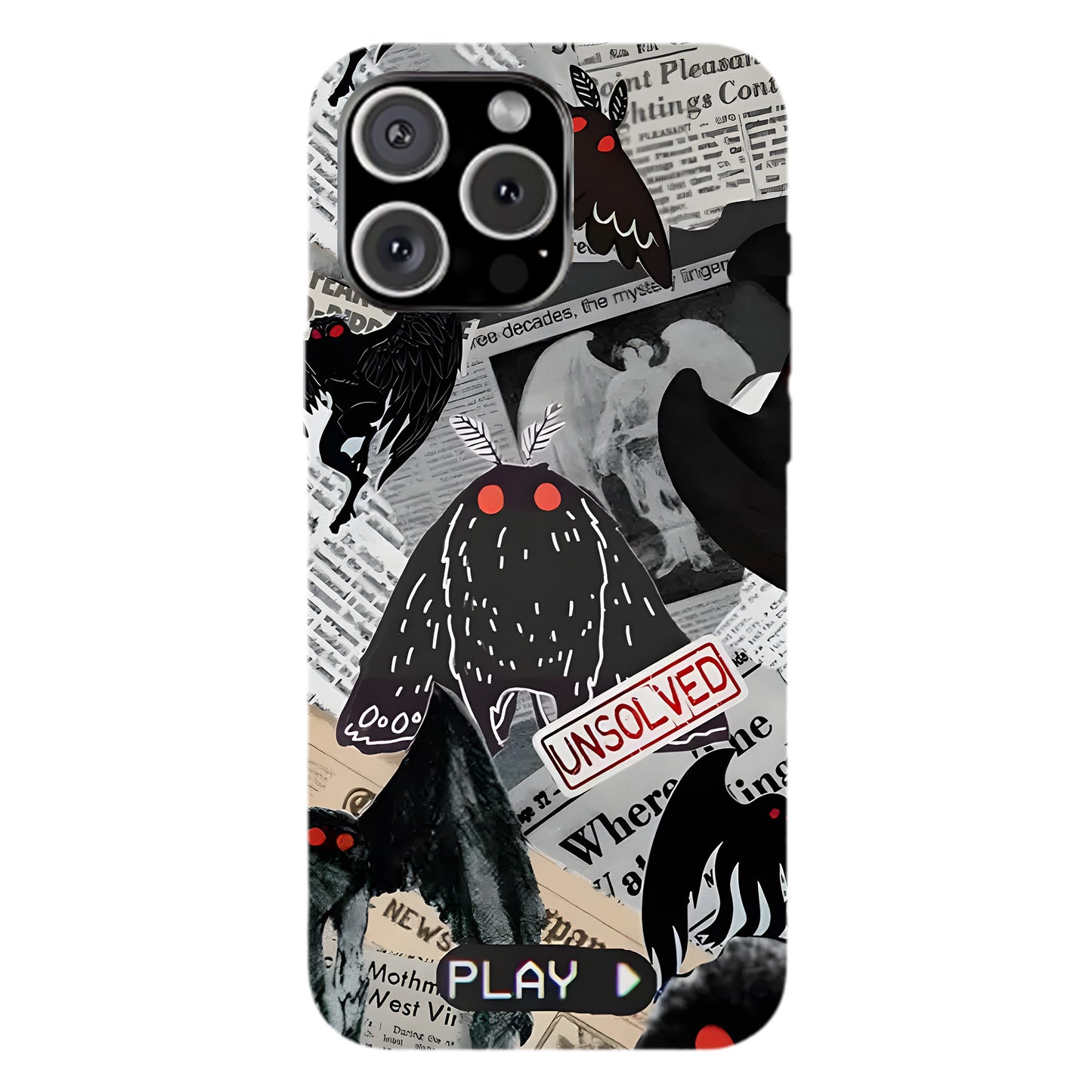 Mothman “Unsolved” Phone Case