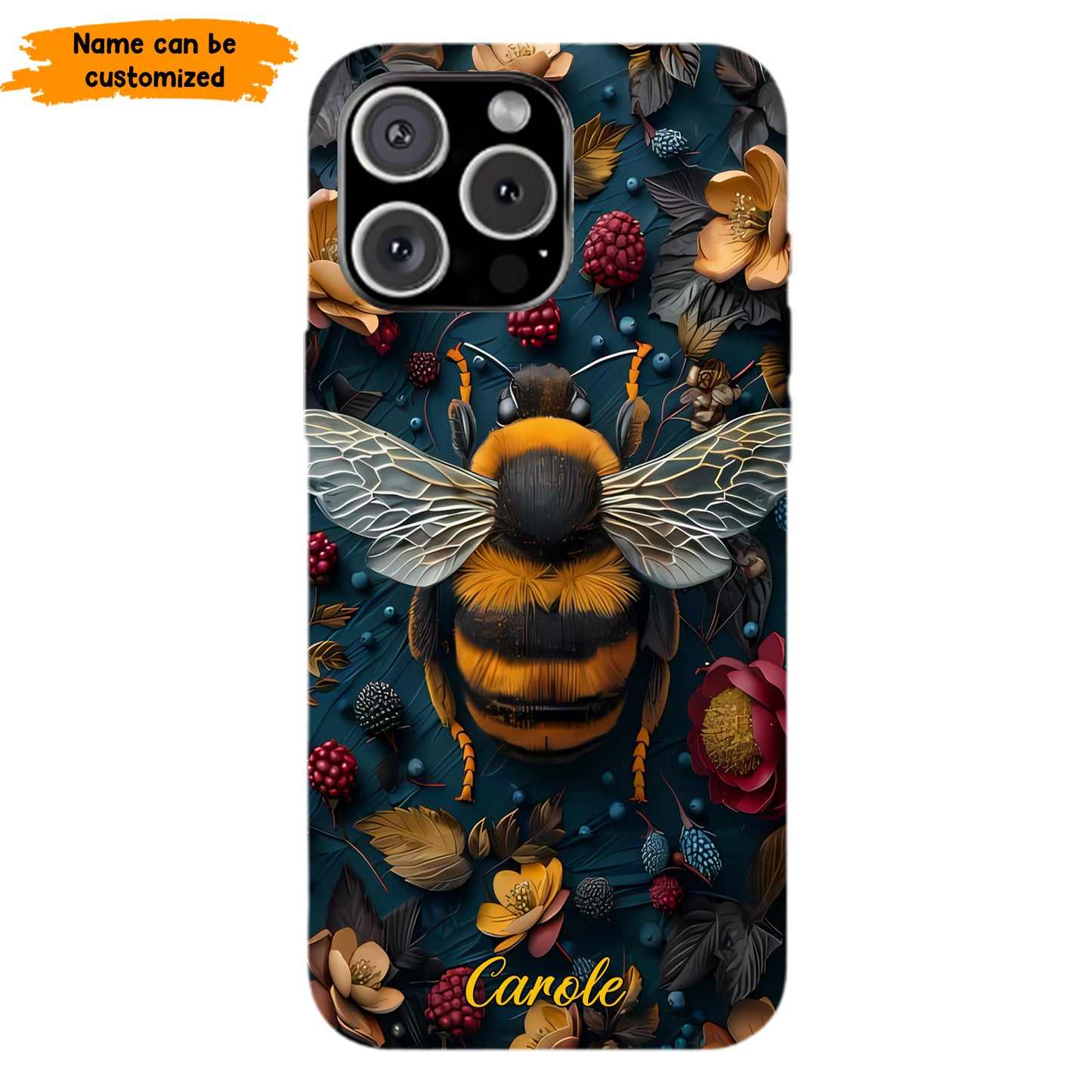 Bee & Floral Phone Case Phone Case