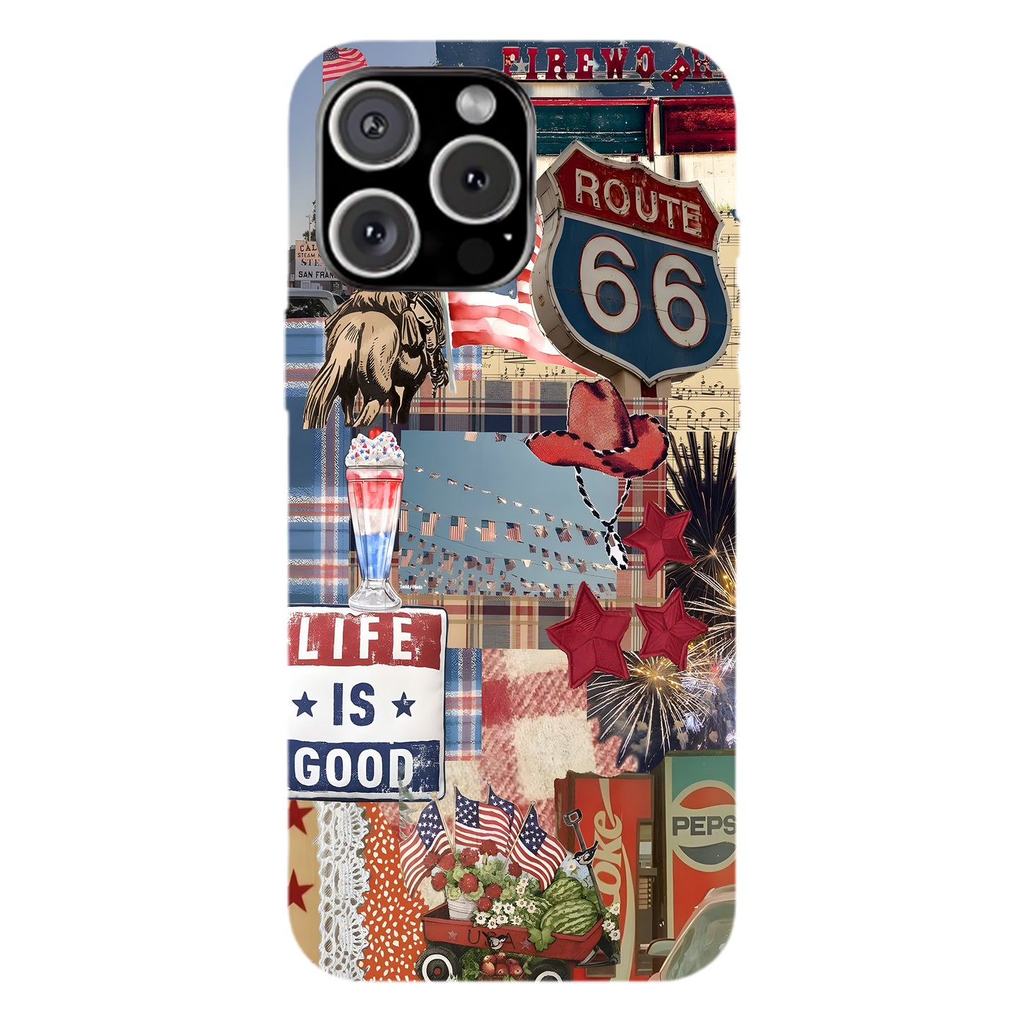 Life Is Good - Western Cowboy Phone Case