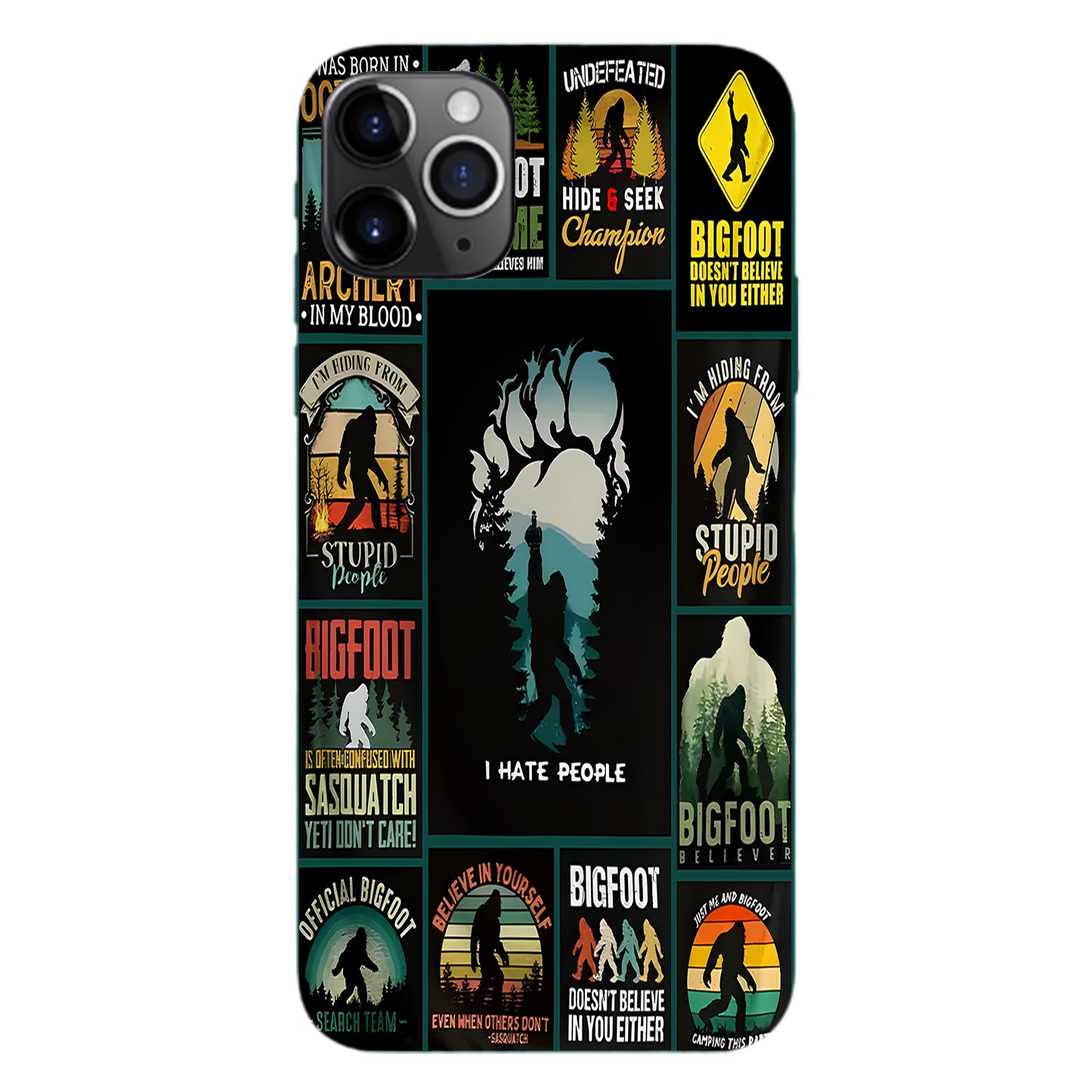 The Funny Bigfoot Collection Phone Case