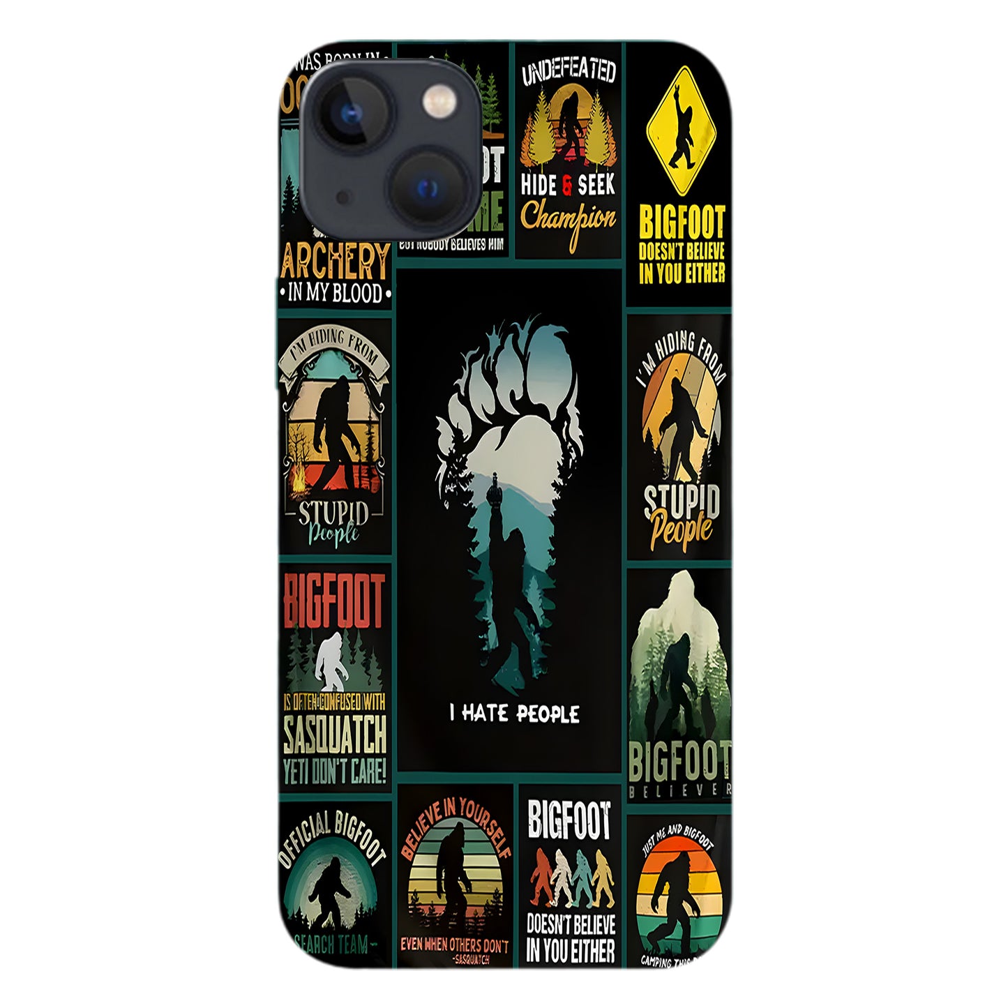 The Funny Bigfoot Collection Phone Case