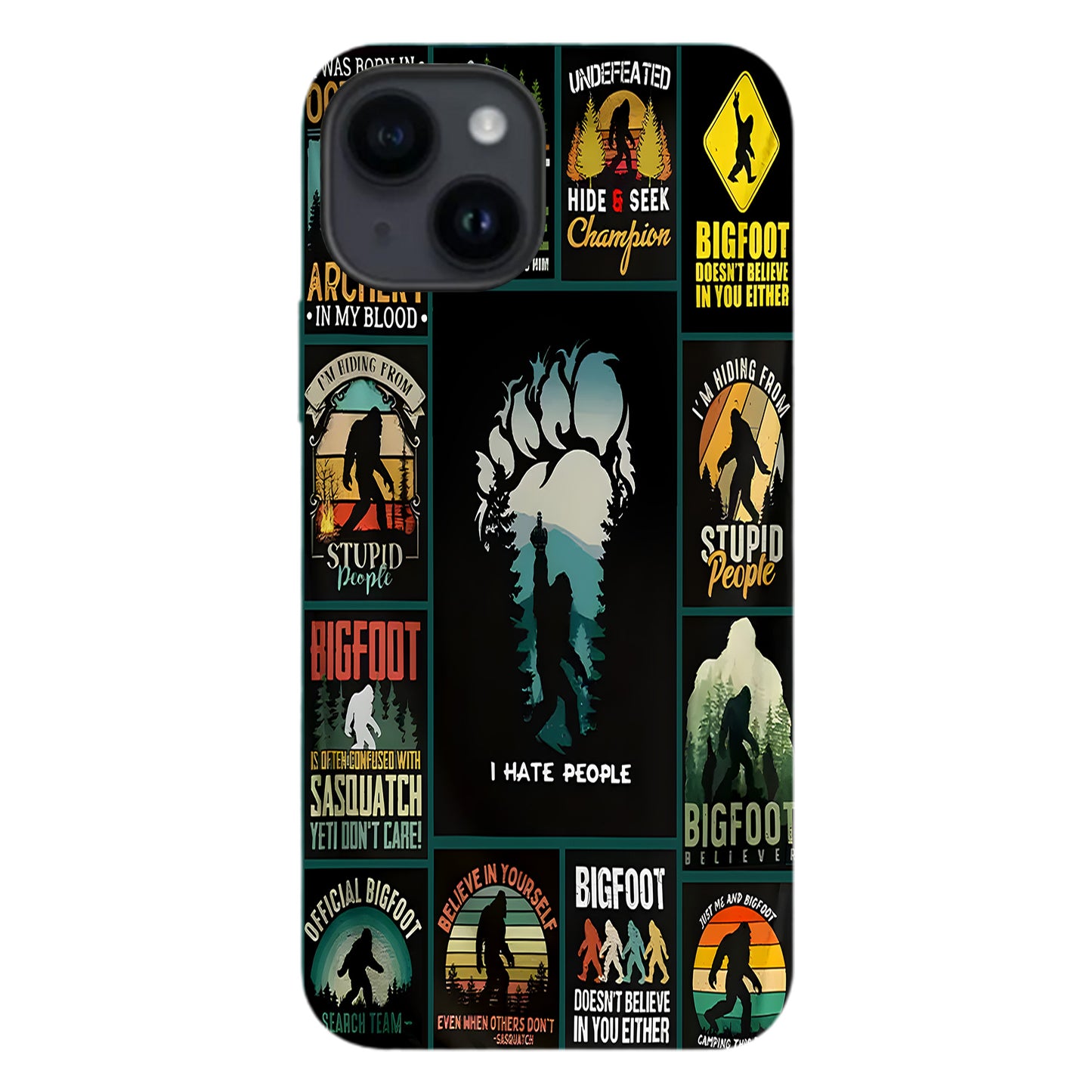 The Funny Bigfoot Collection Phone Case
