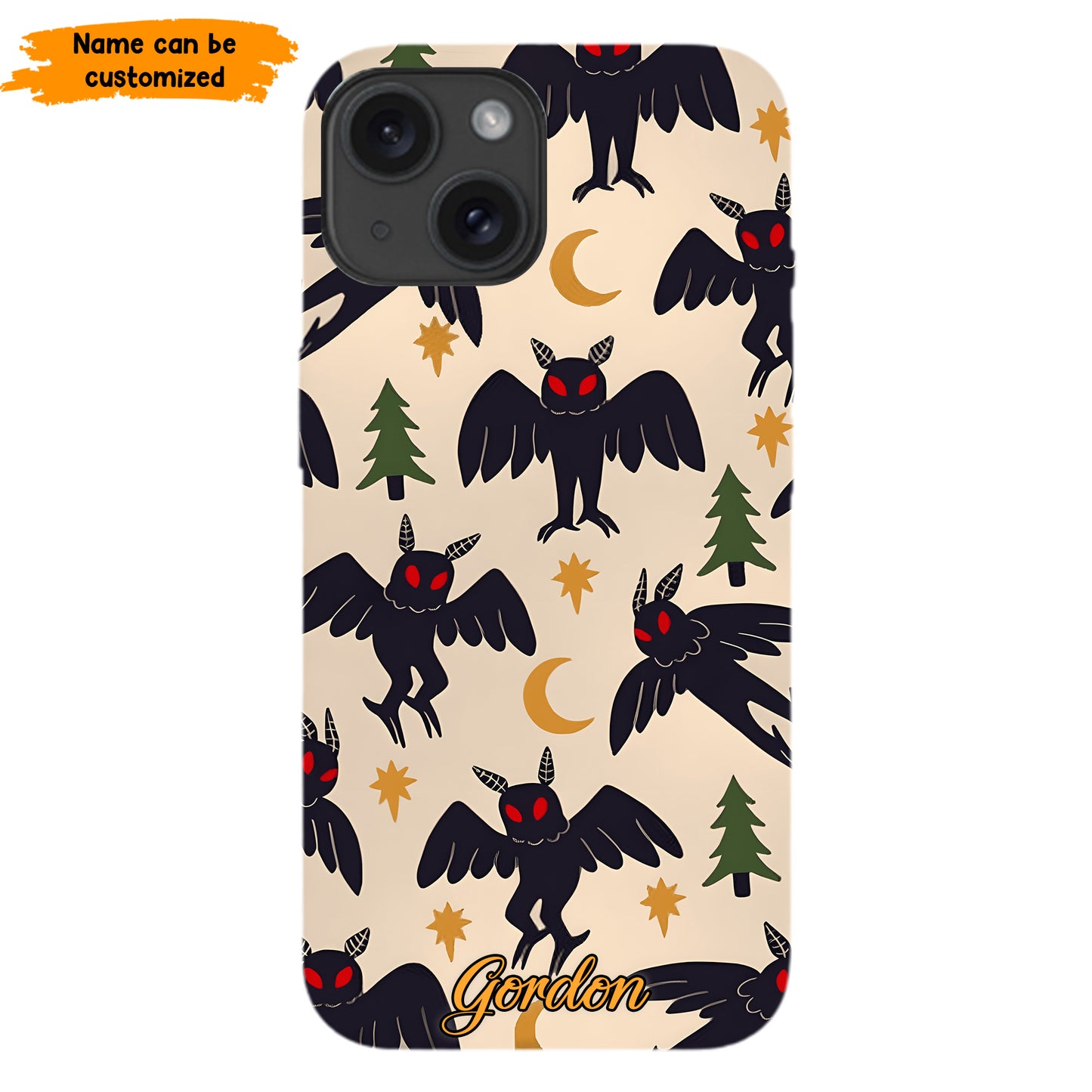 Cute Mothman Pattern - Personalized Phone Case