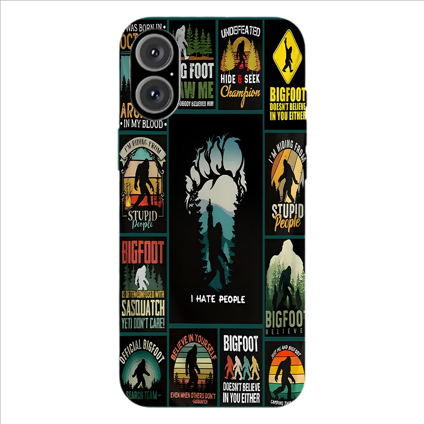 The Funny Bigfoot Collection Phone Case