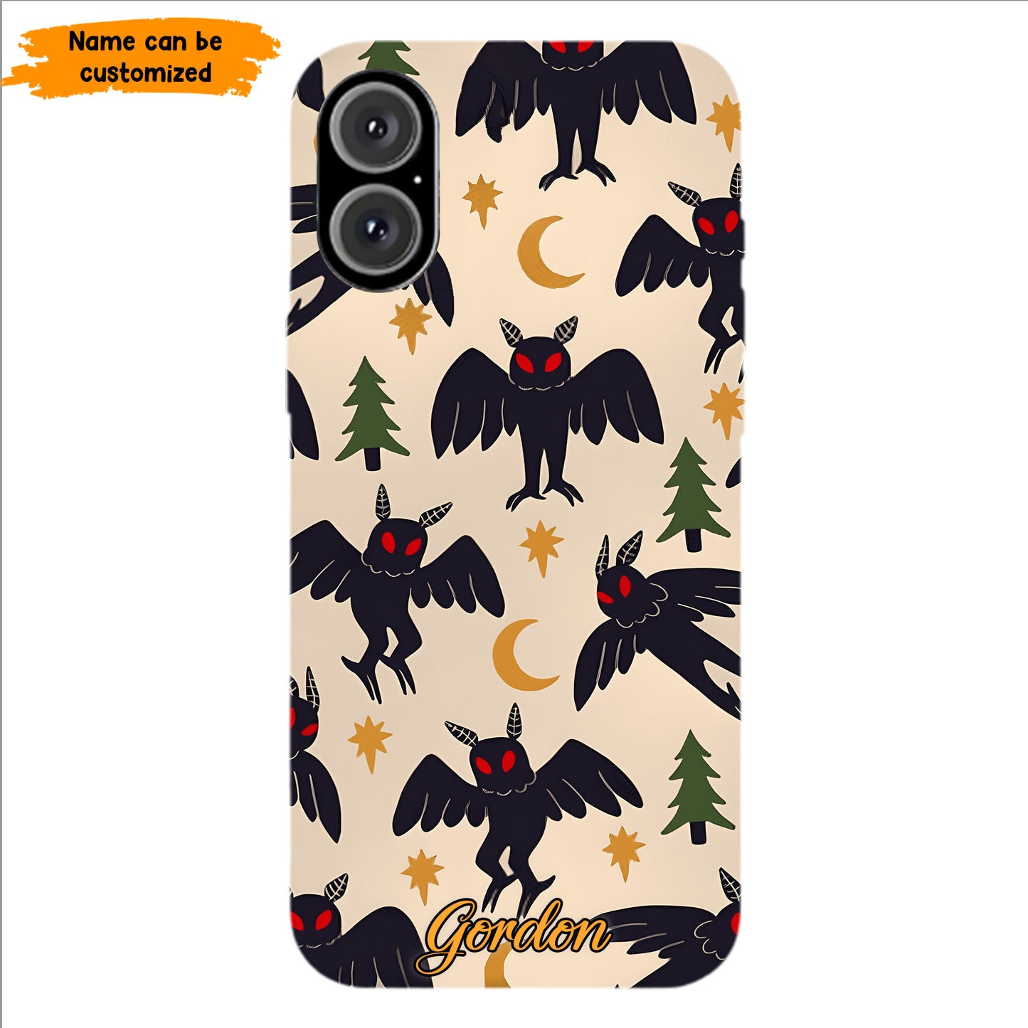 Cute Mothman Pattern - Personalized Phone Case