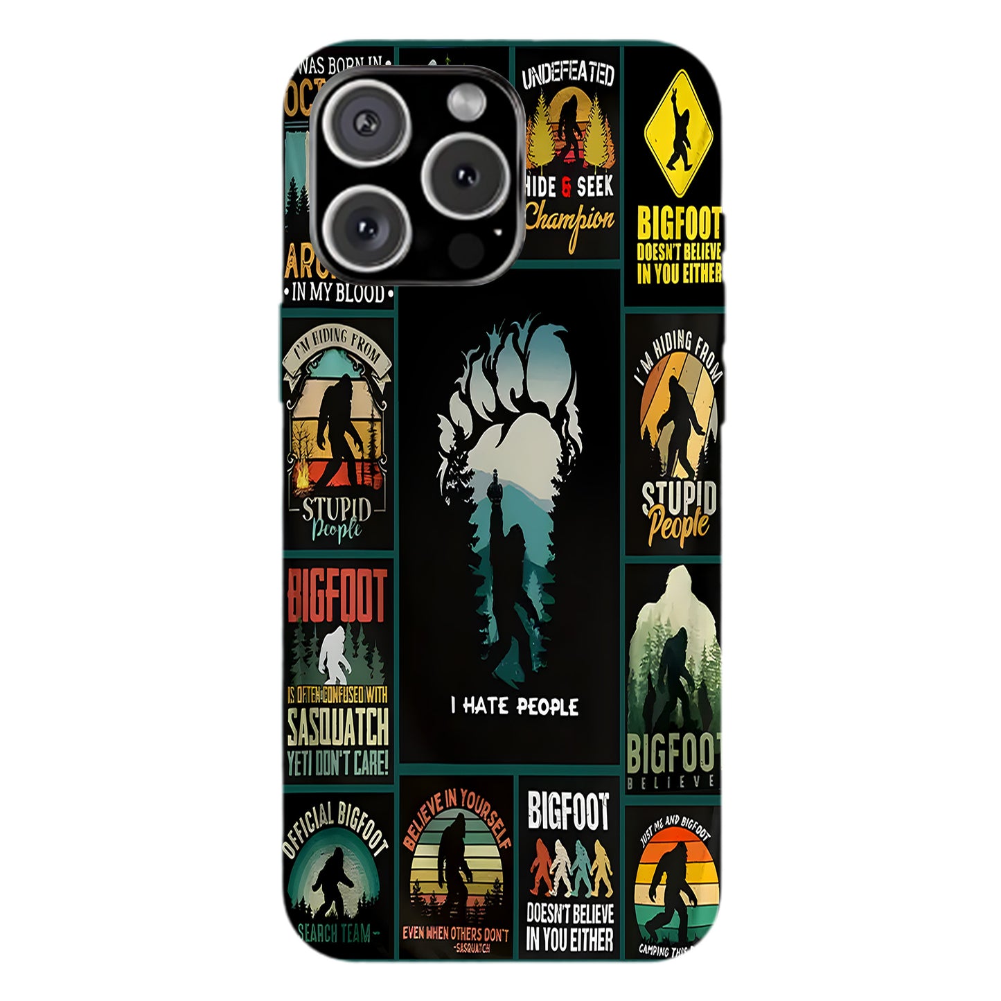 The Funny Bigfoot Collection Phone Case