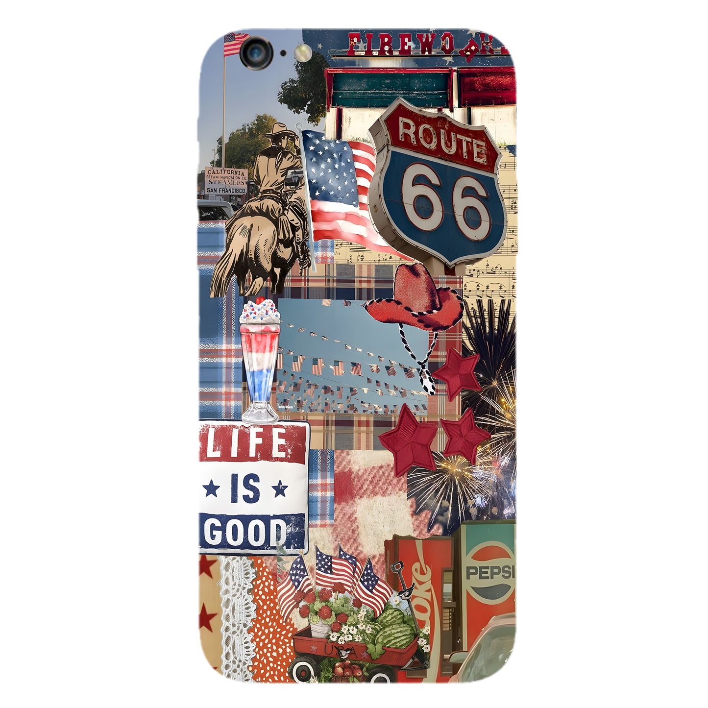 Life Is Good - Western Cowboy Phone Case