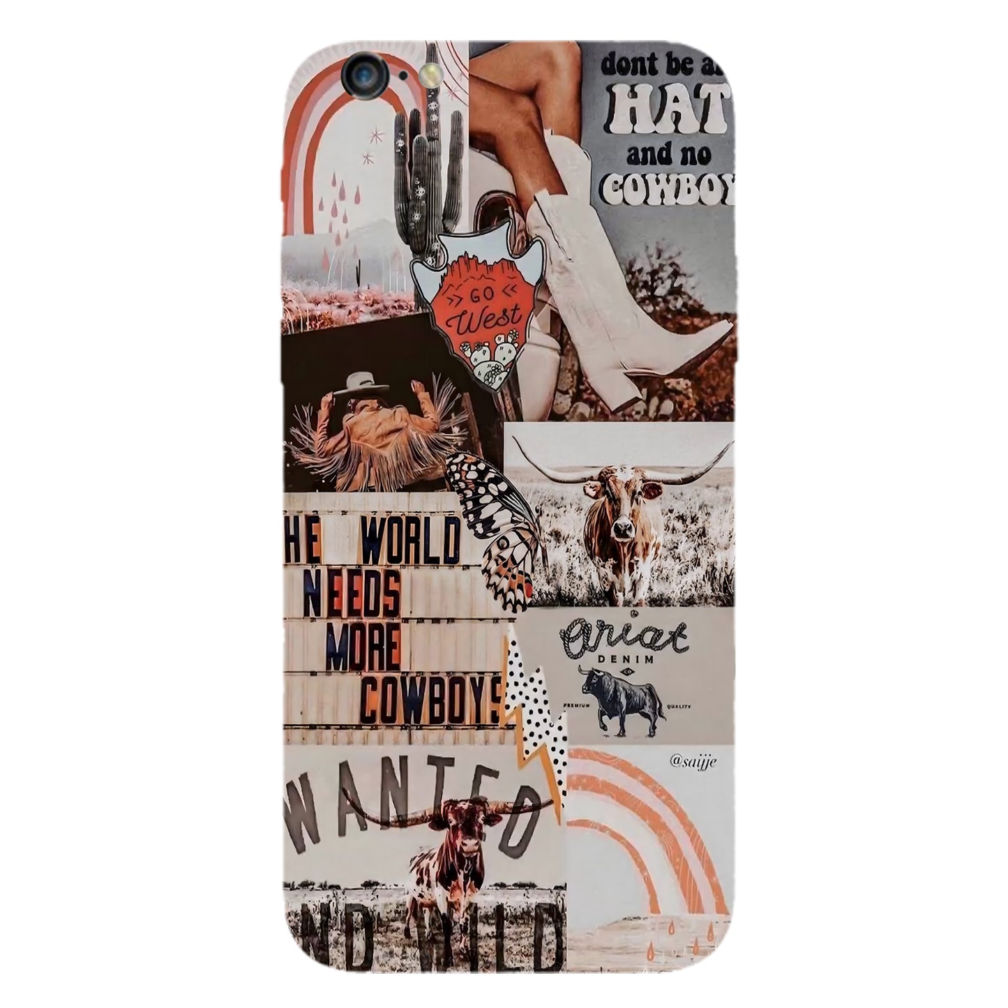 Wild West Spirit – Soft Western Aesthetic Phone Case