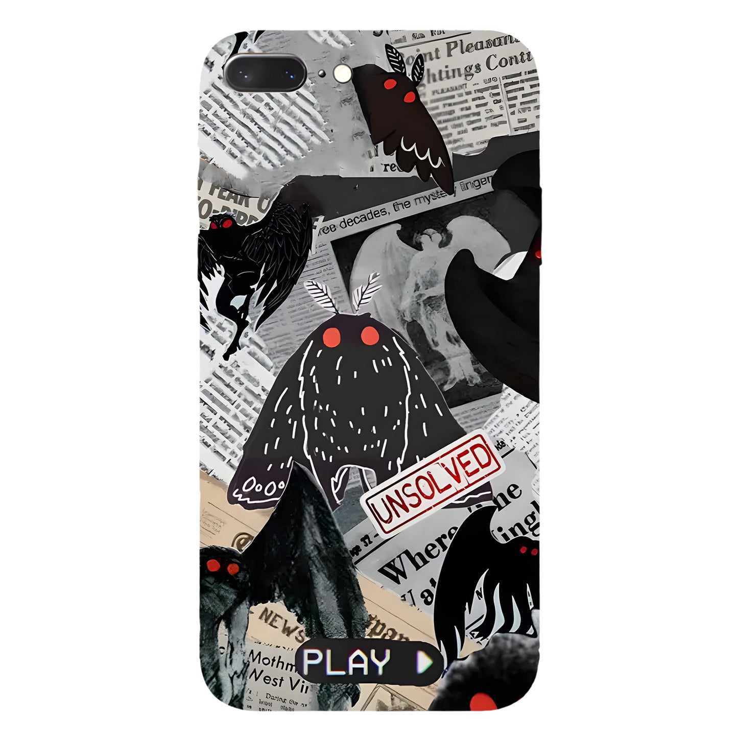 Mothman “Unsolved” Phone Case