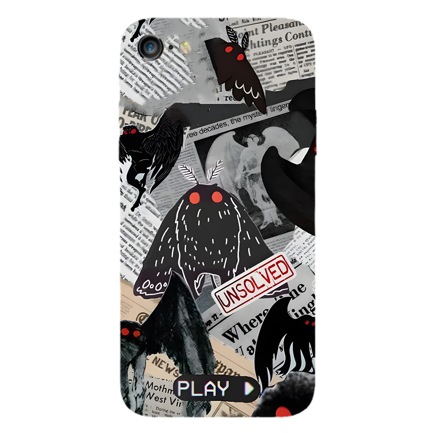 Mothman “Unsolved” Phone Case