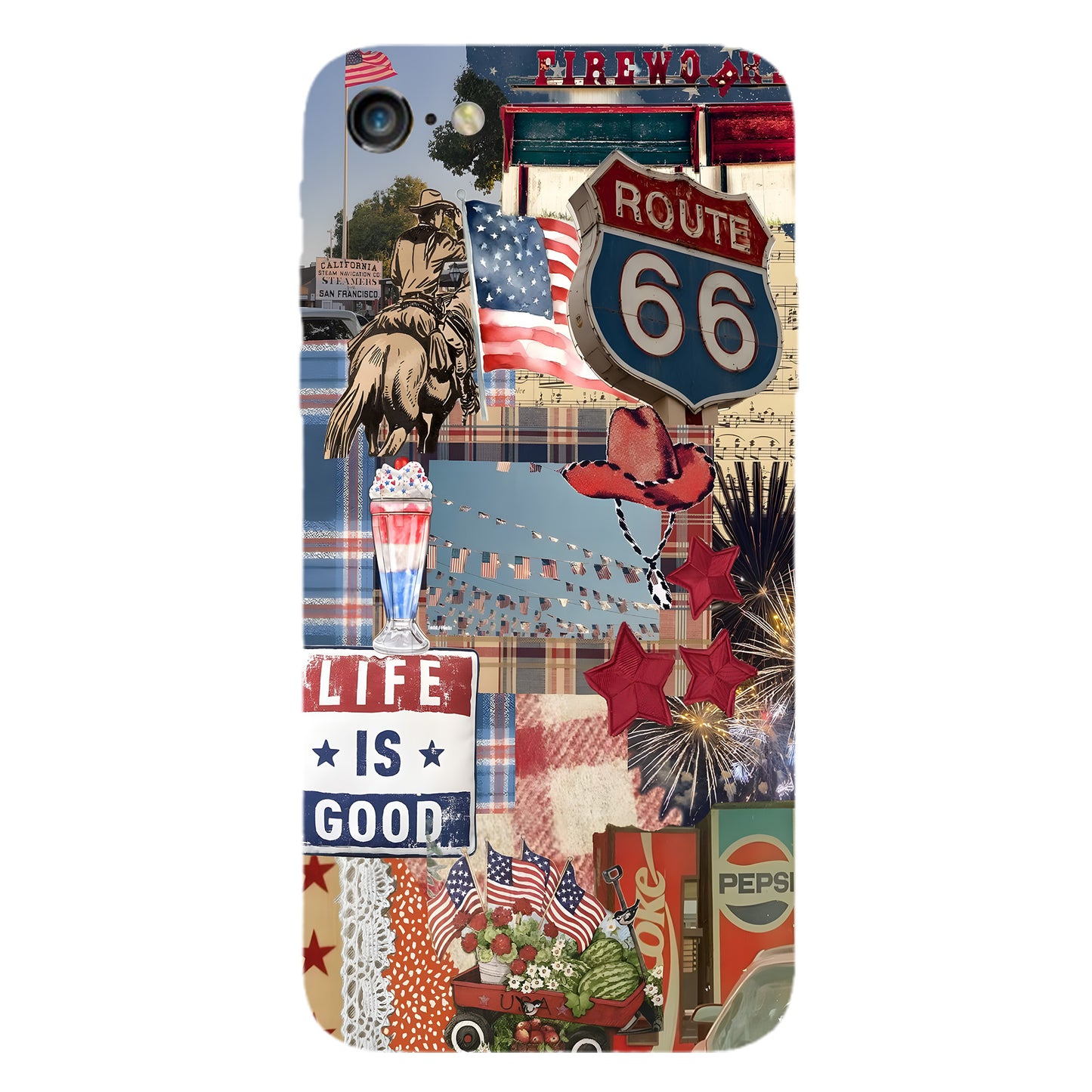 Life Is Good - Western Cowboy Phone Case