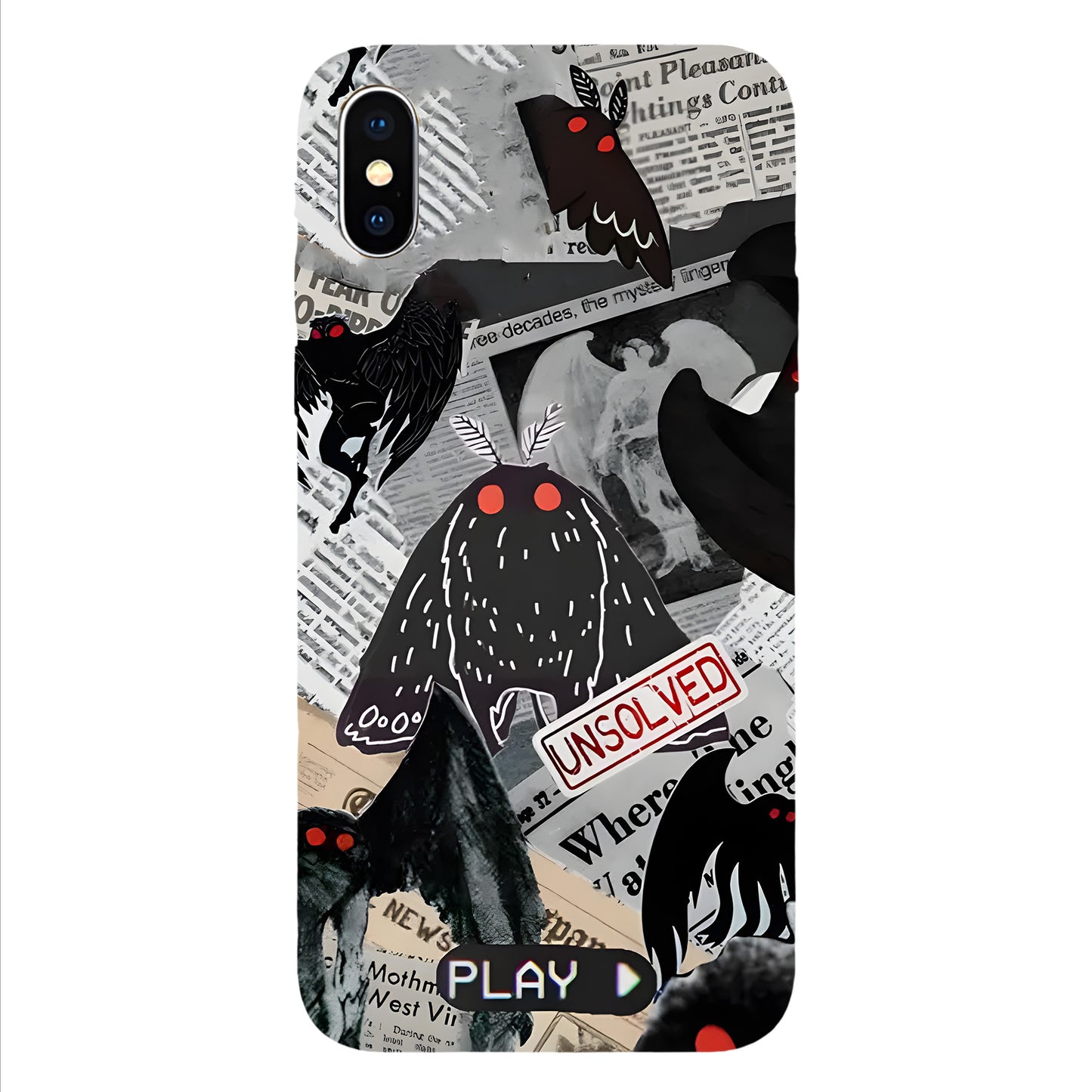 Mothman “Unsolved” Phone Case