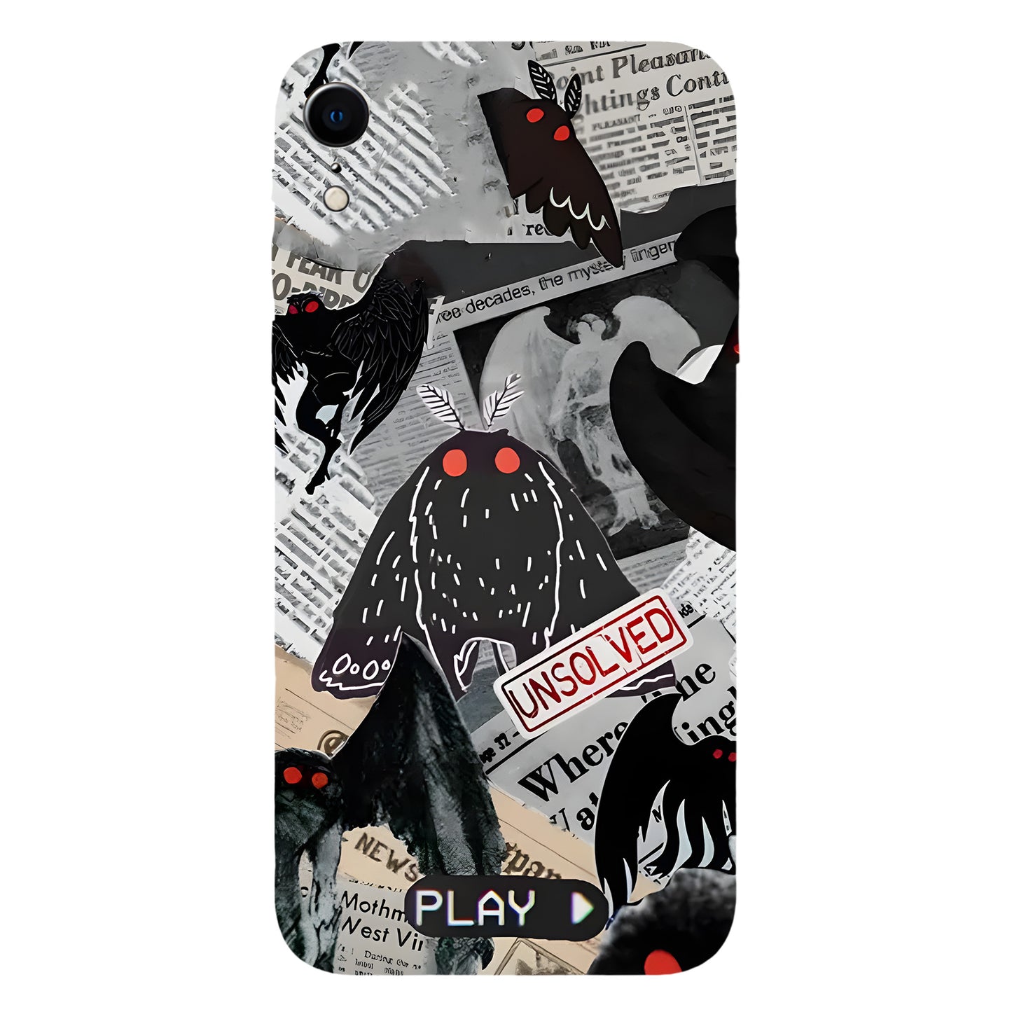 Mothman “Unsolved” Phone Case