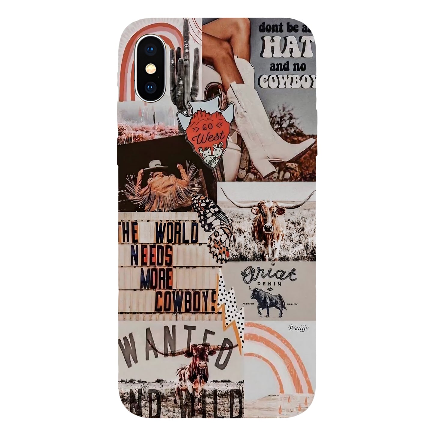 Wild West Spirit – Soft Western Aesthetic Phone Case