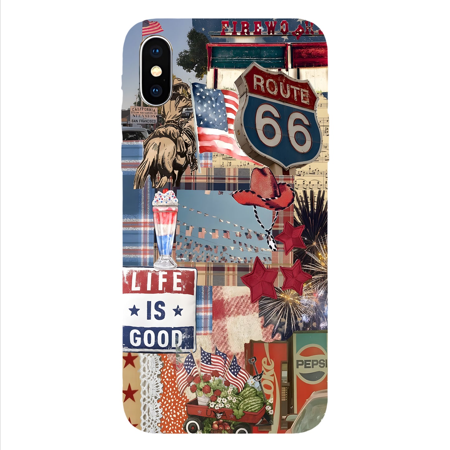 Life Is Good - Western Cowboy Phone Case
