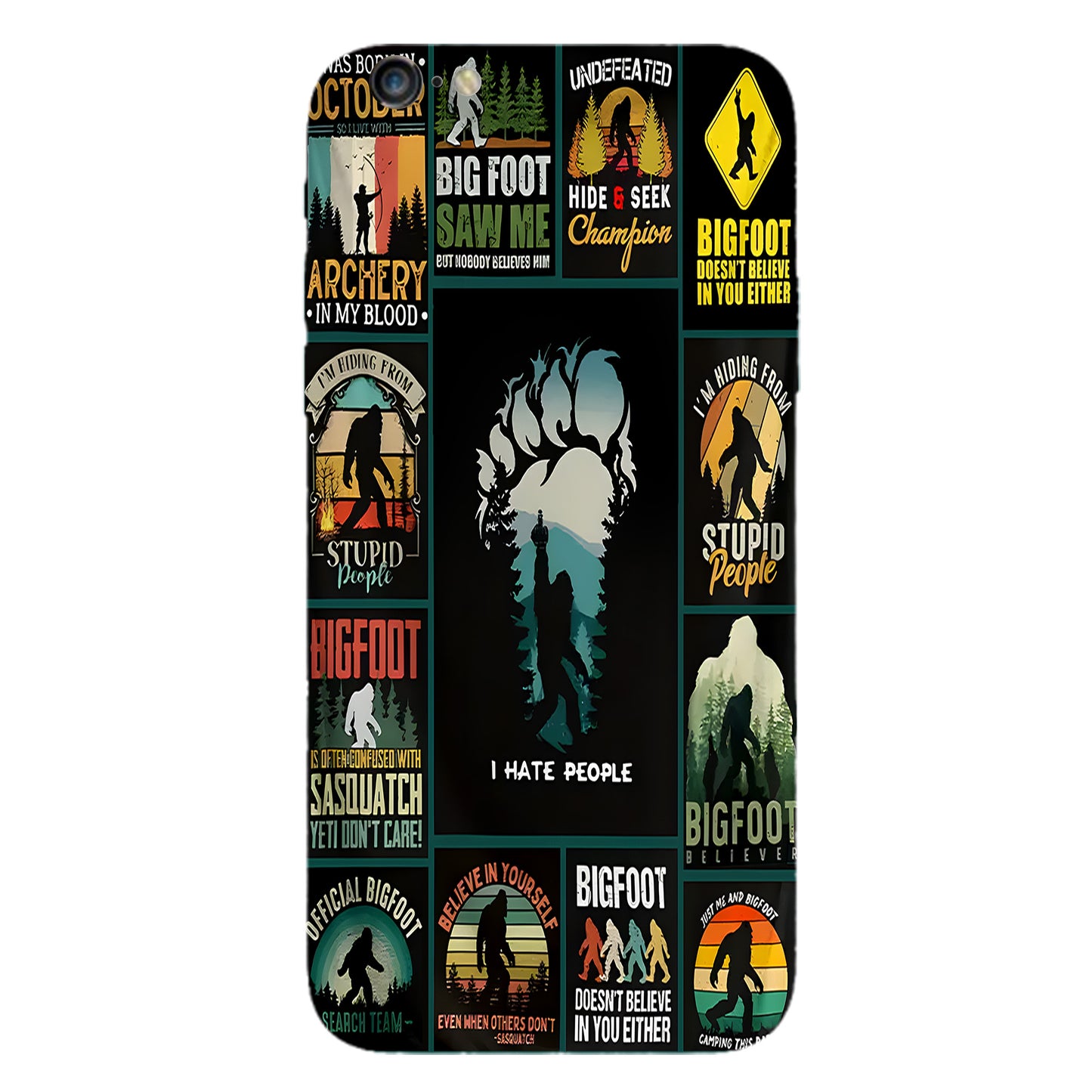 The Funny Bigfoot Collection Phone Case