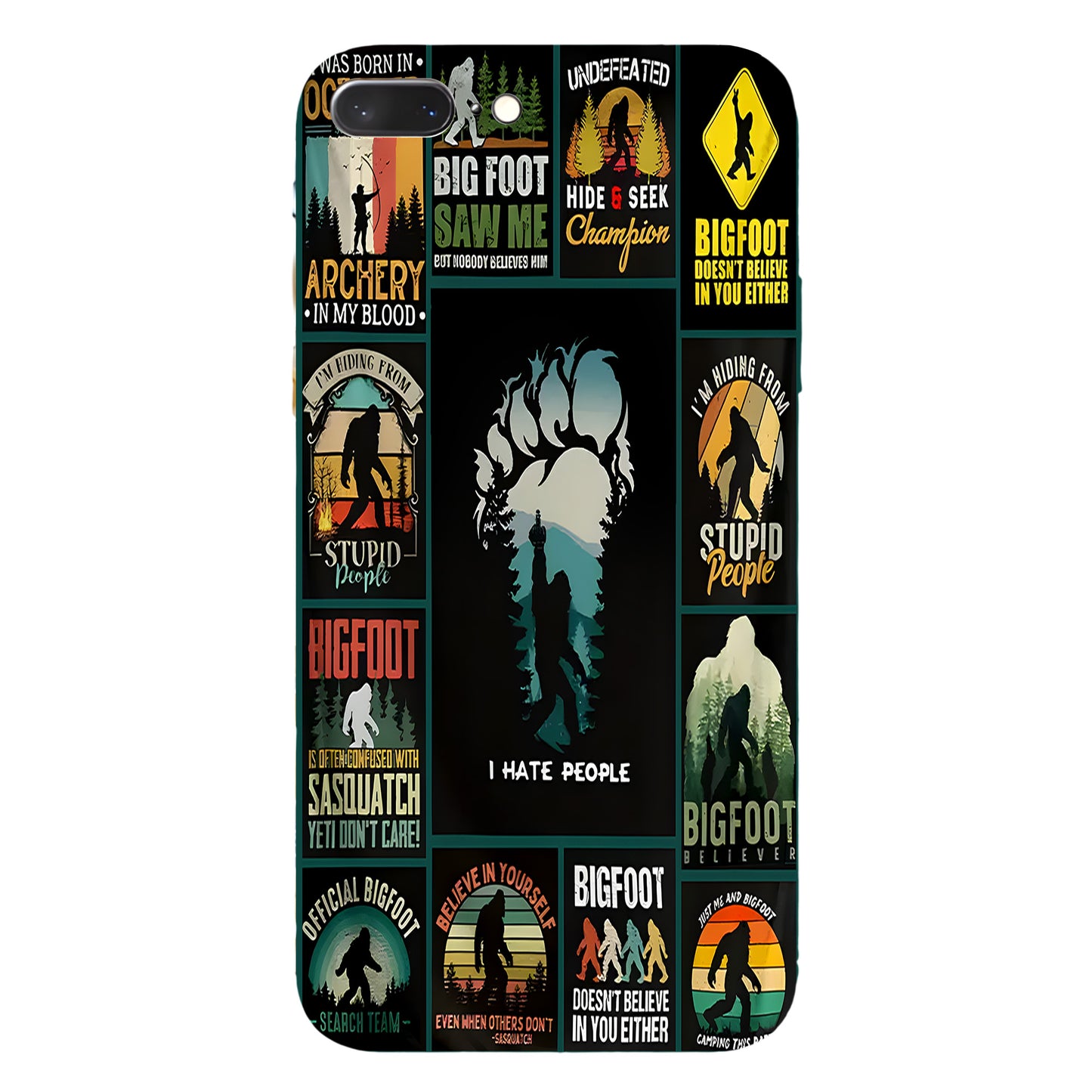 The Funny Bigfoot Collection Phone Case