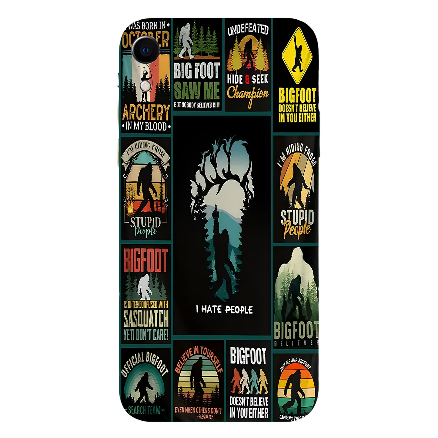 The Funny Bigfoot Collection Phone Case