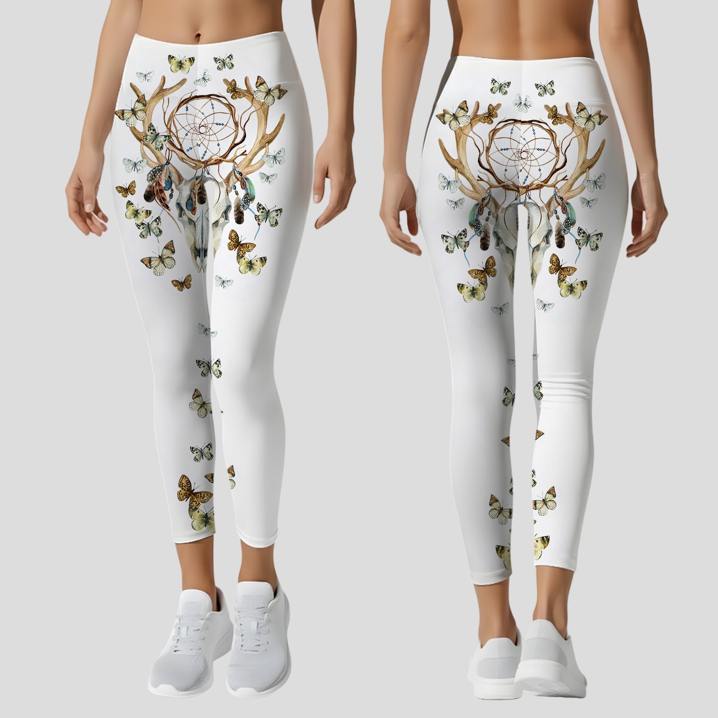 Personalized Country Girl Dreamcatcher Butterfly Hoodie & Leggings Set