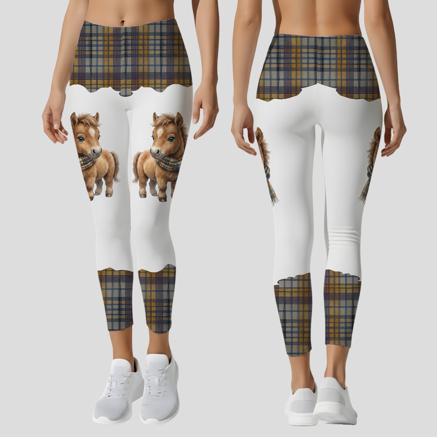 Personalized Cute Horse Hoodie and Leggings