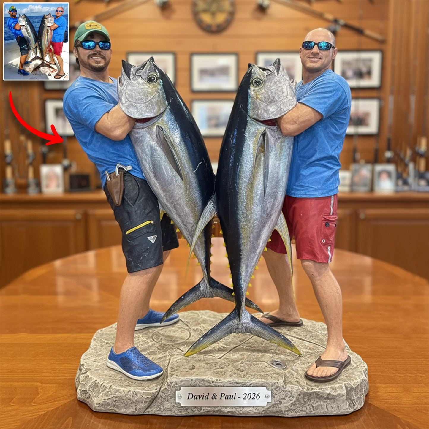 A Life on the Water – Personalized Photo Acrylic Plaque