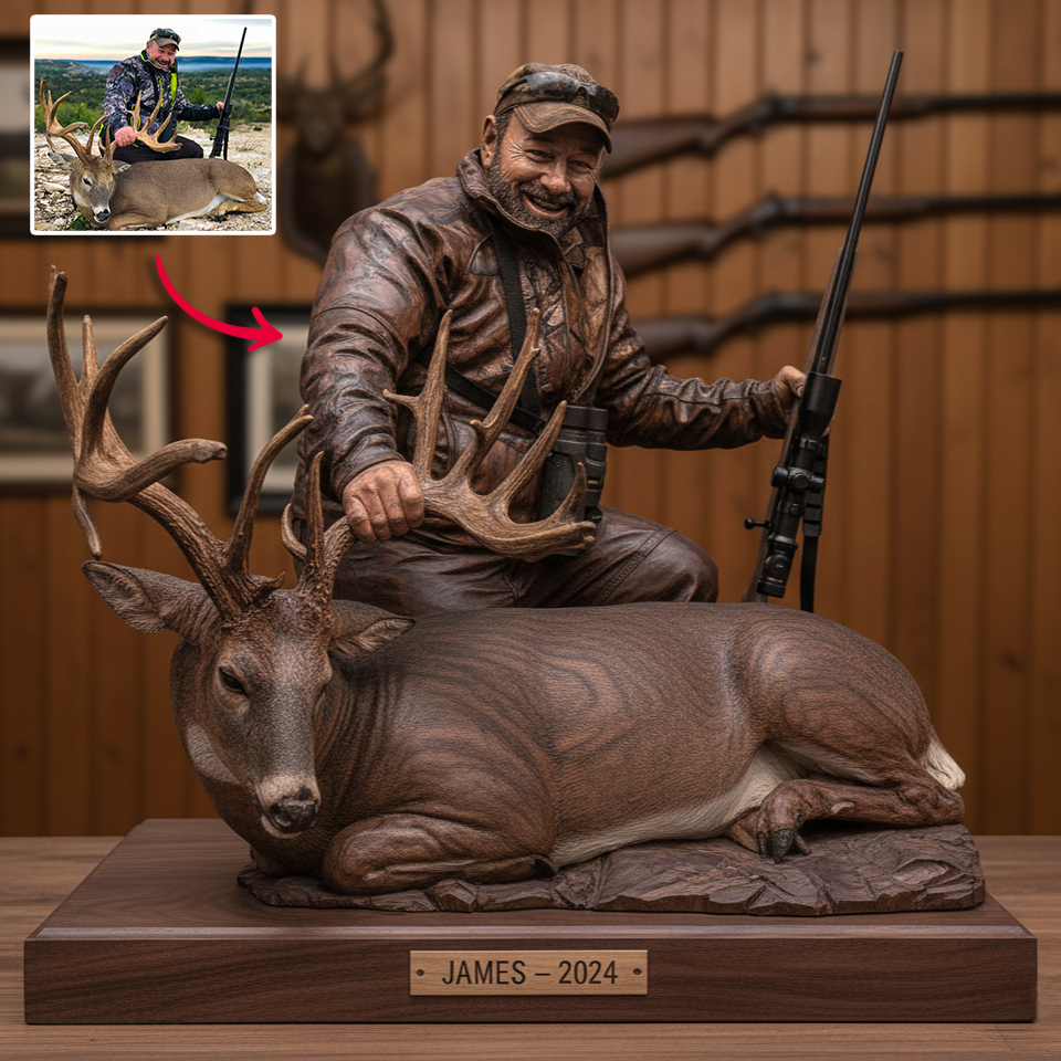 Lifetime in the Woods – Personalized Photo Acrylic Plaque