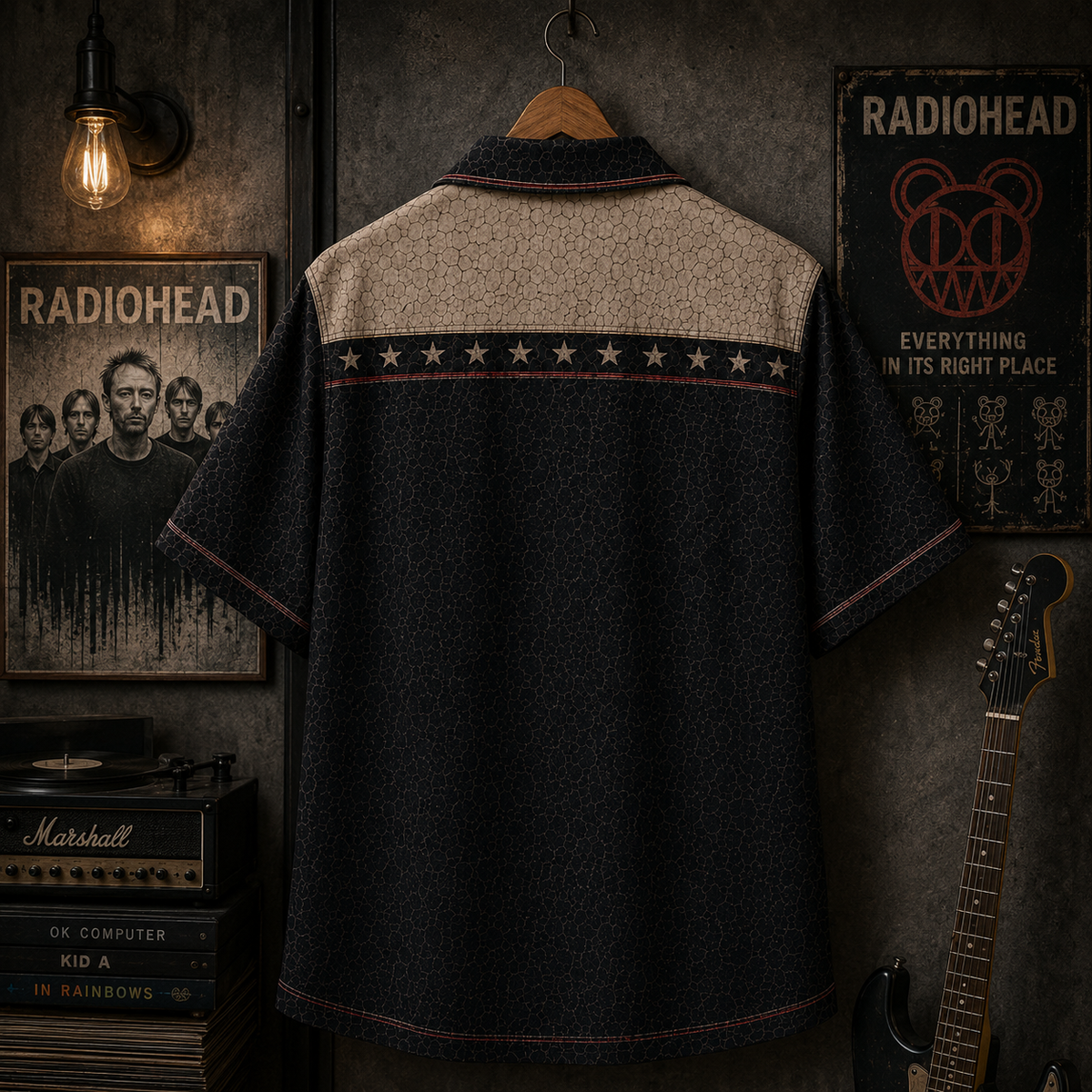 Radiohead Hawaiian Shirt - Vintage Music Fan Gift
