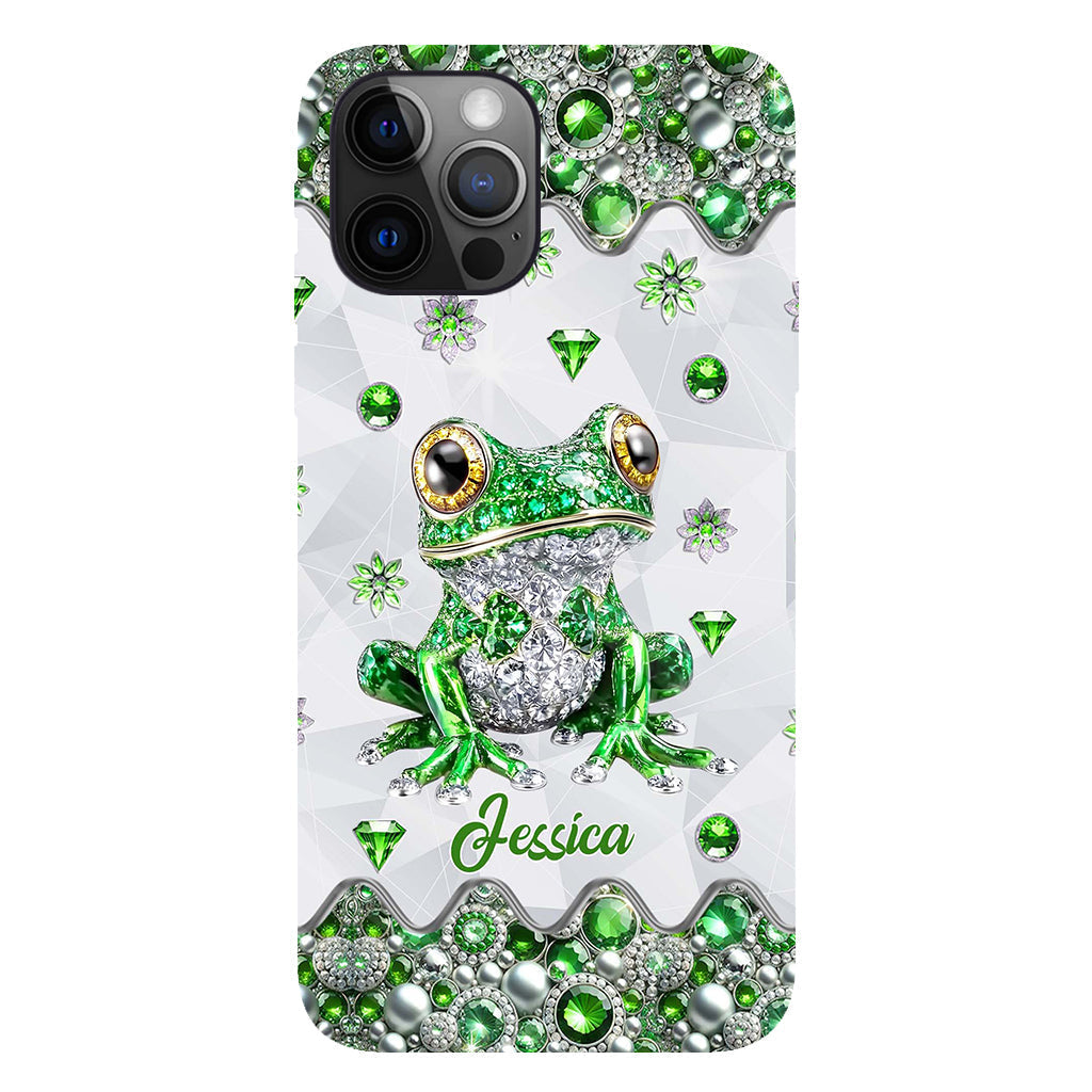 Love Frogs - Personalized Frog Full Print Phone Case