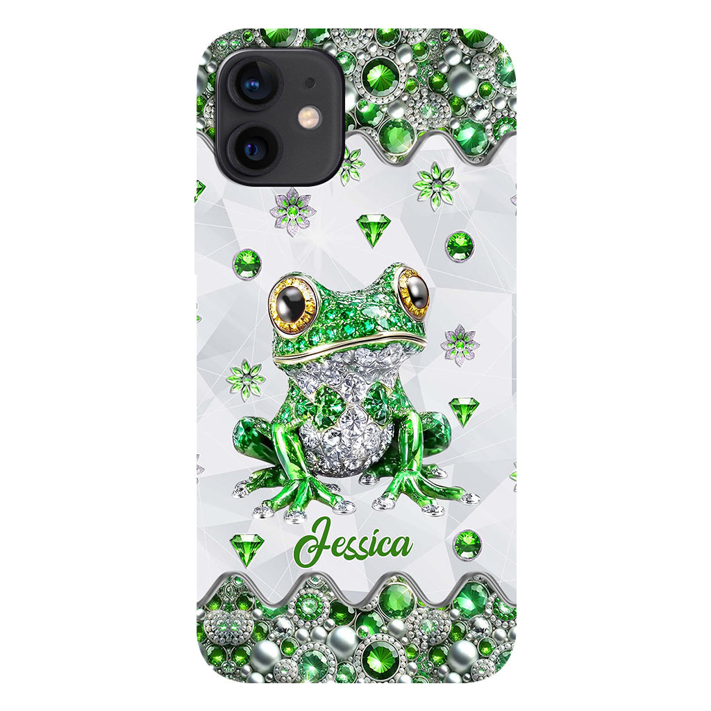 Love Frogs - Personalized Frog Full Print Phone Case