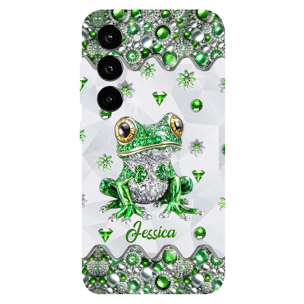 Love Frogs - Personalized Frog Full Print Phone Case