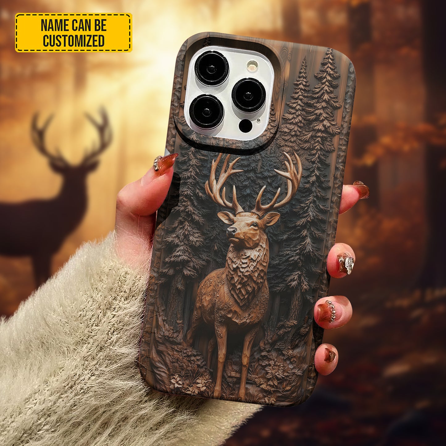 Personalized Hunting Deer Phone Case