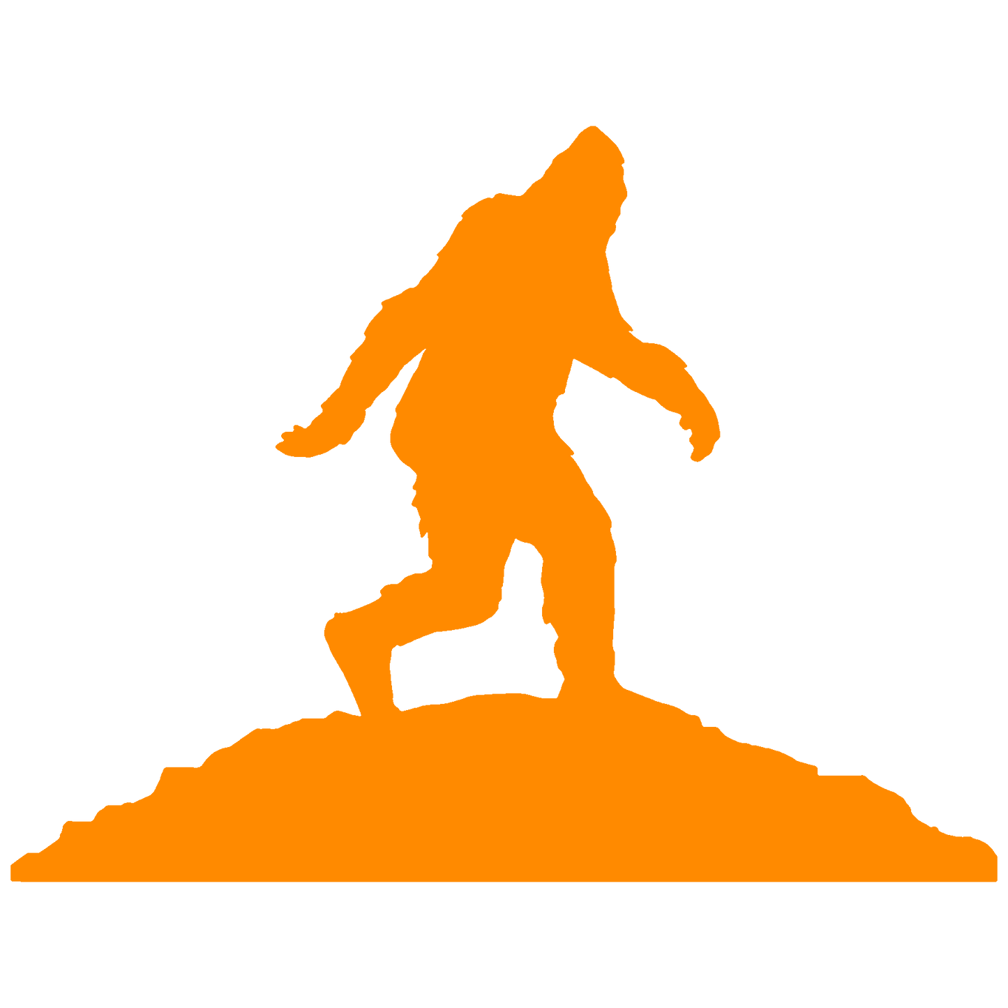 Bigfoot Windshield Stickers
