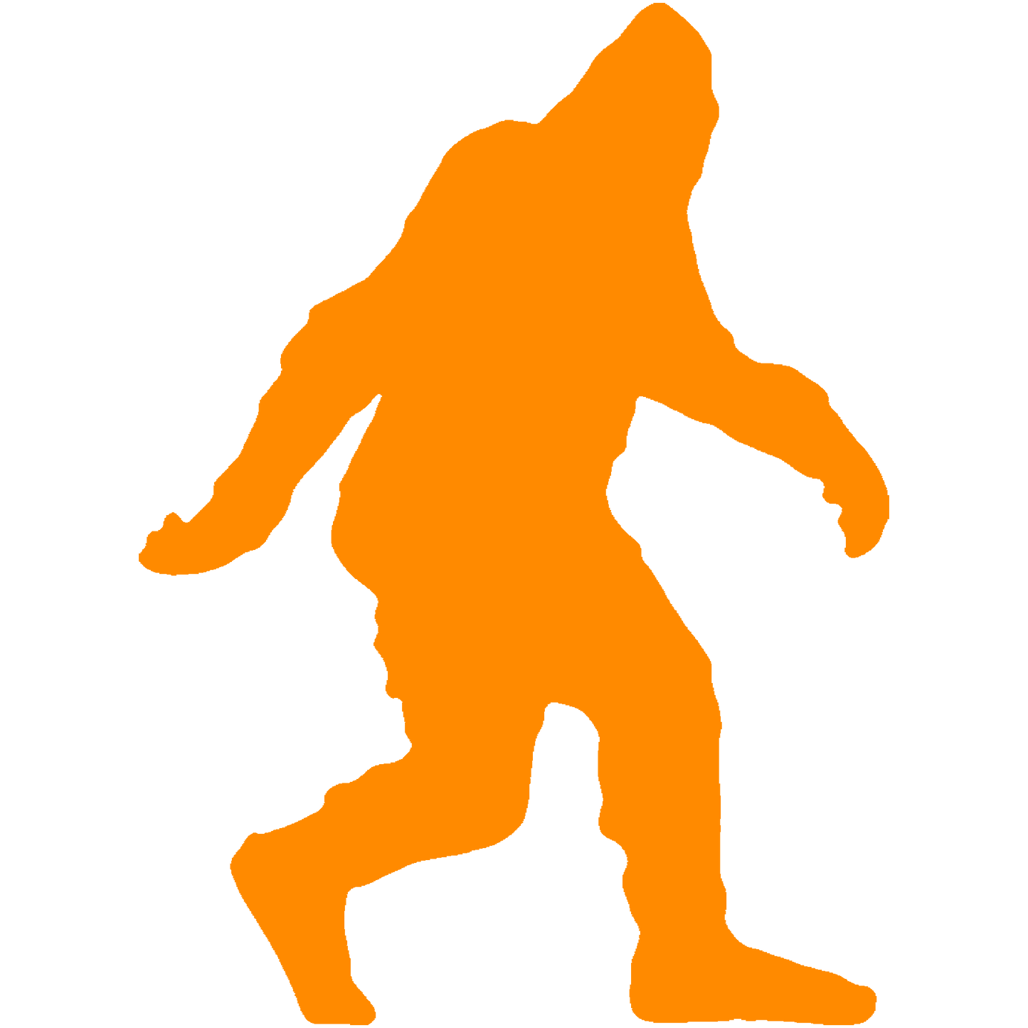 Bigfoot stroller, Sasquatch, Yeti, Walking Stickers
