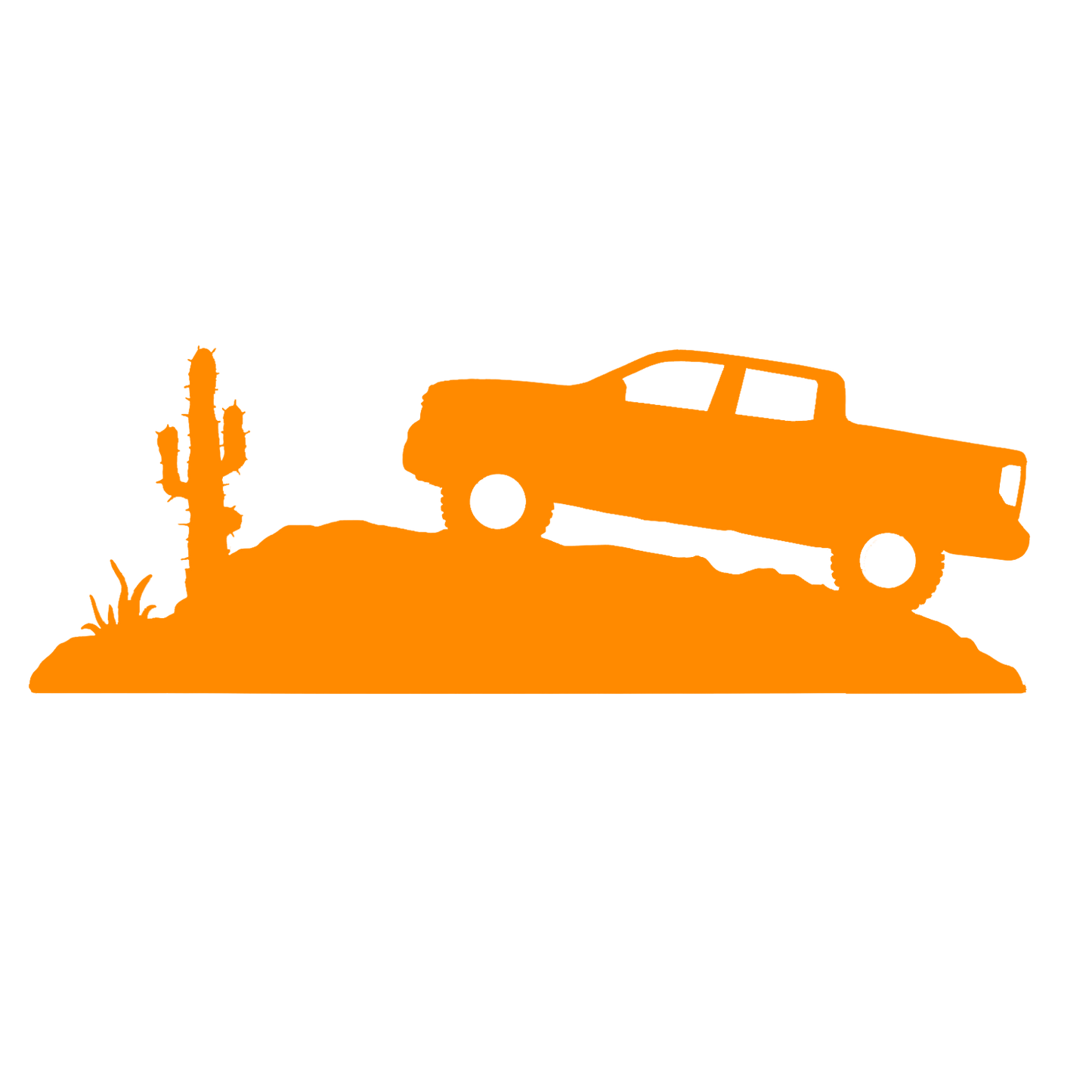 Desert Truck Sticker