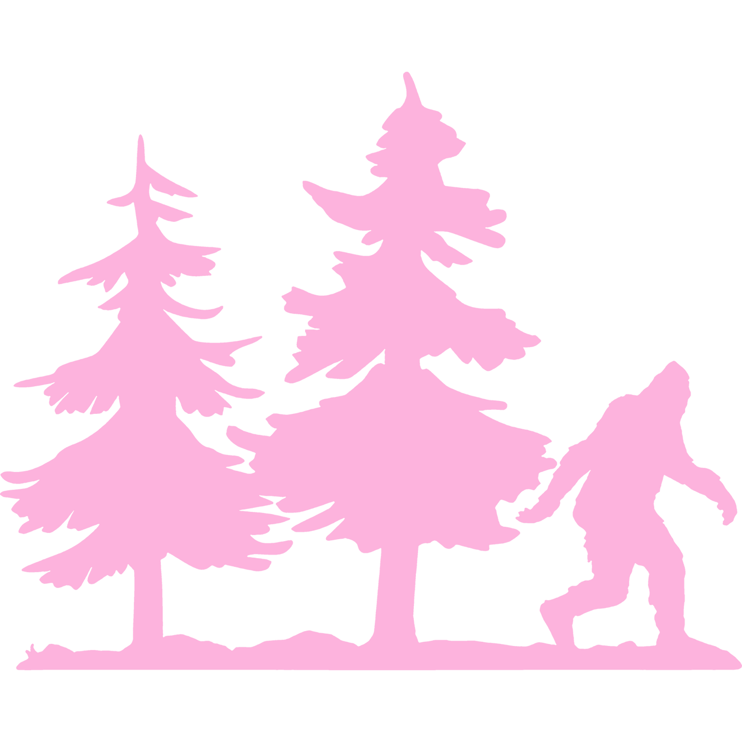 Bigfoot Windshield Stickers