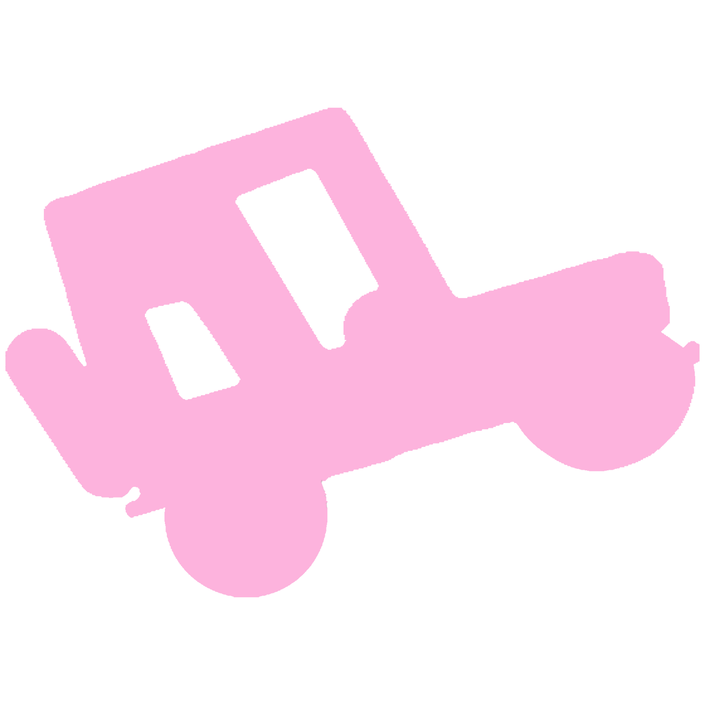 Offroad Car Climb Sticker