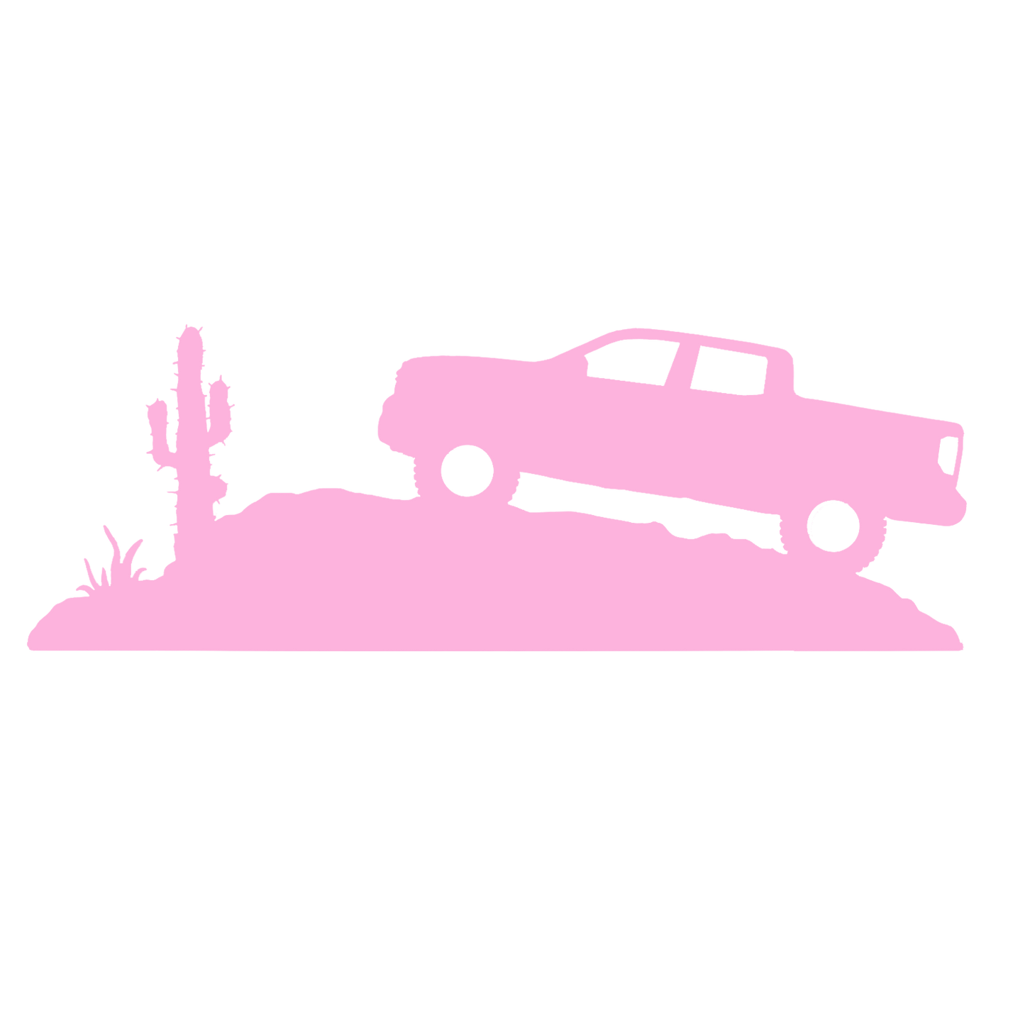 Desert Truck Sticker