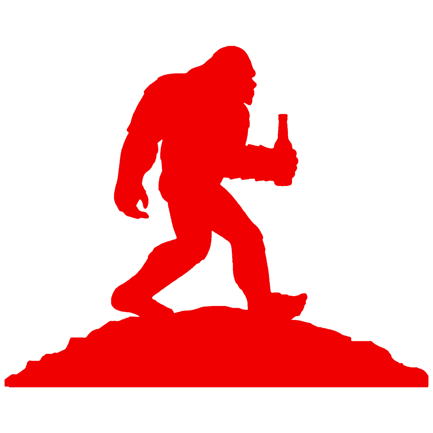 Chillin’ Bigfoot Sticker