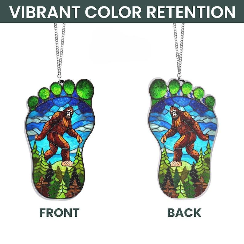 Funny Bigfoot Acrylic Window